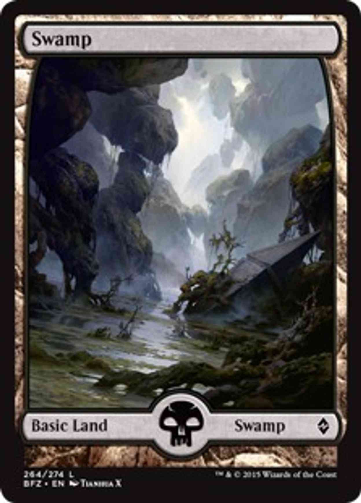 Swamp (264) - Full Art magic card front