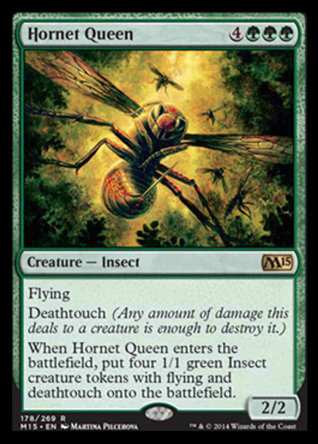 Hornet Queen magic card front