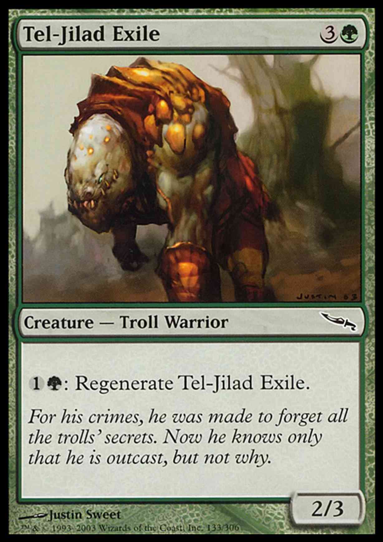 Tel-Jilad Exile magic card front