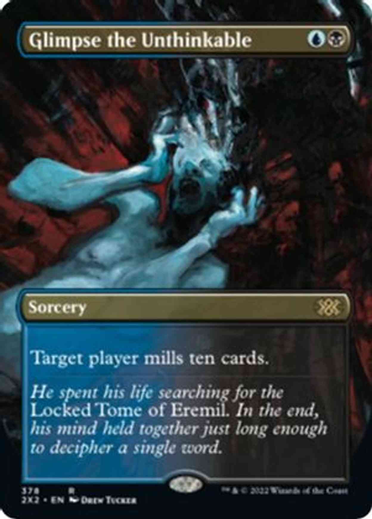 Glimpse the Unthinkable (Borderless) magic card front