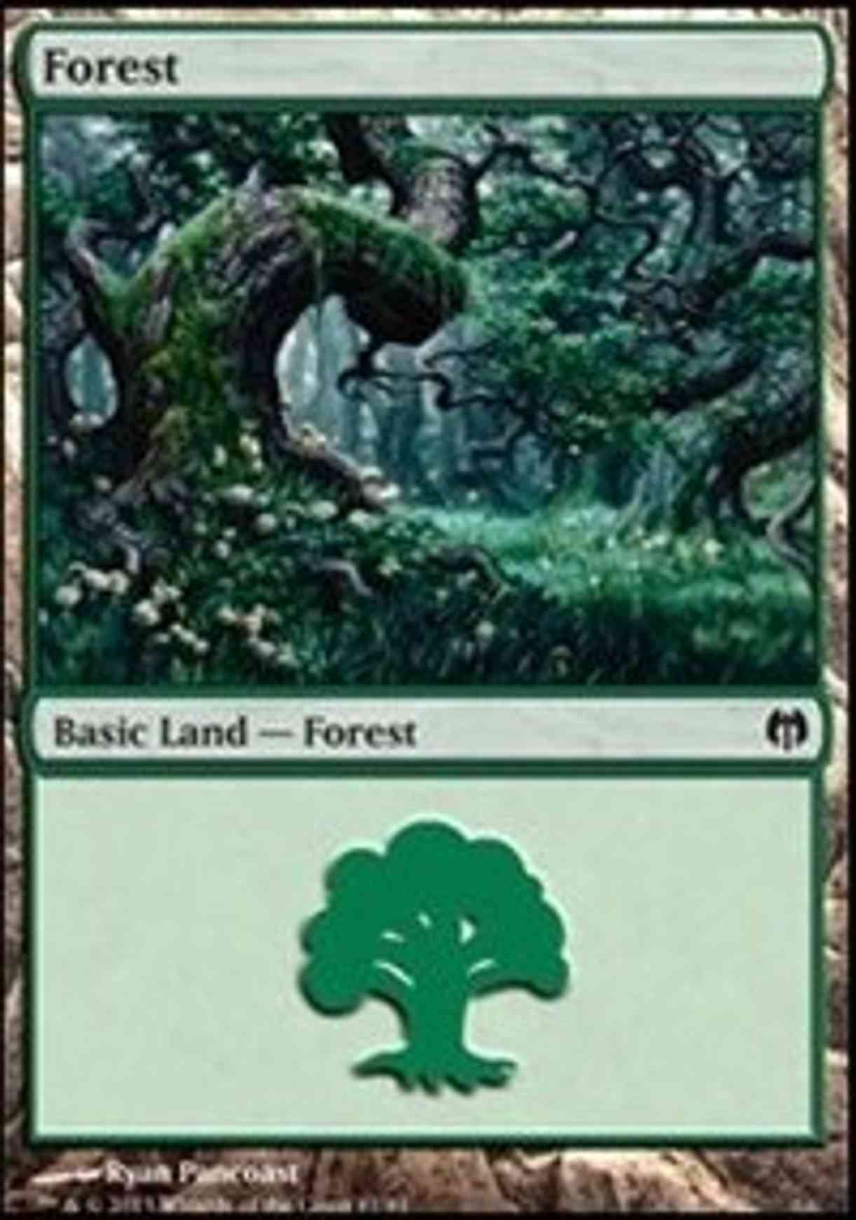 Forest (81) magic card front