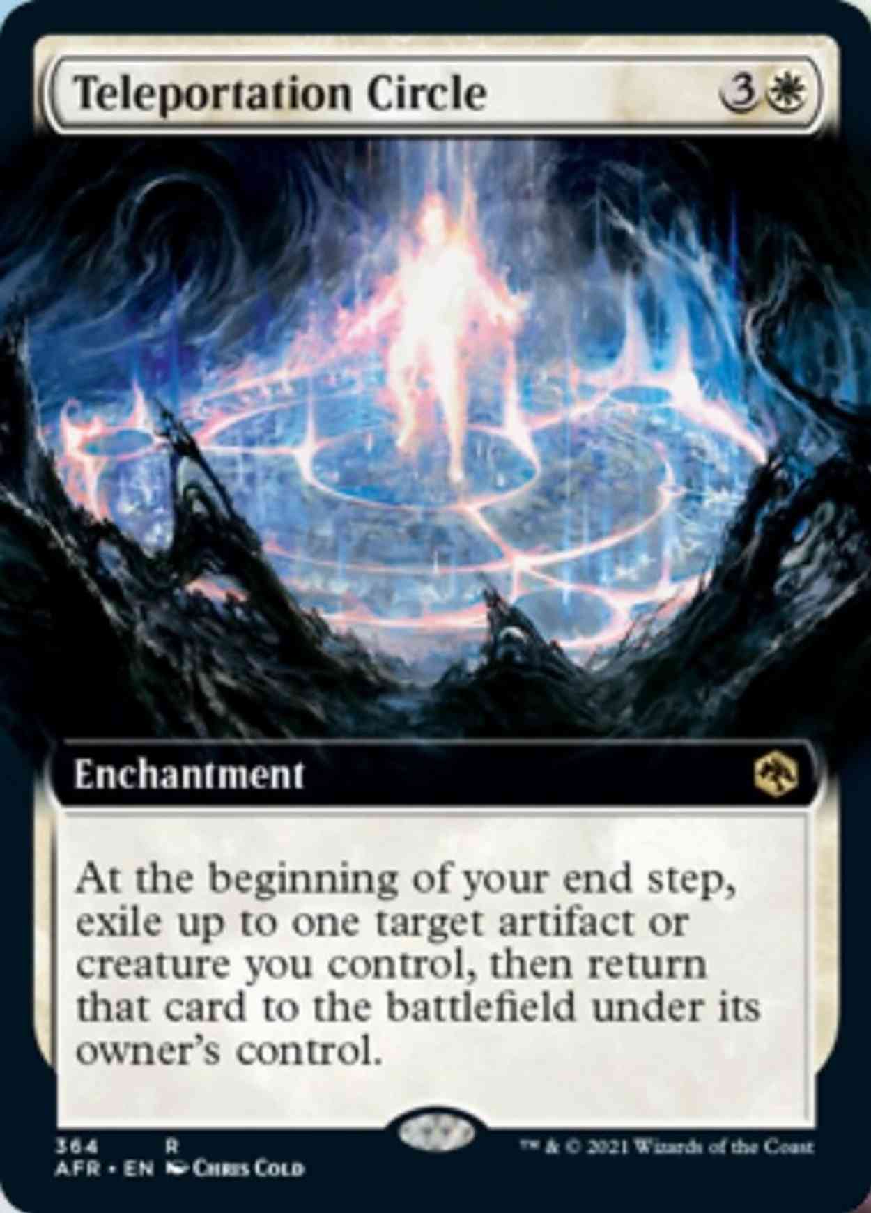 Teleportation Circle (Extended Art) magic card front