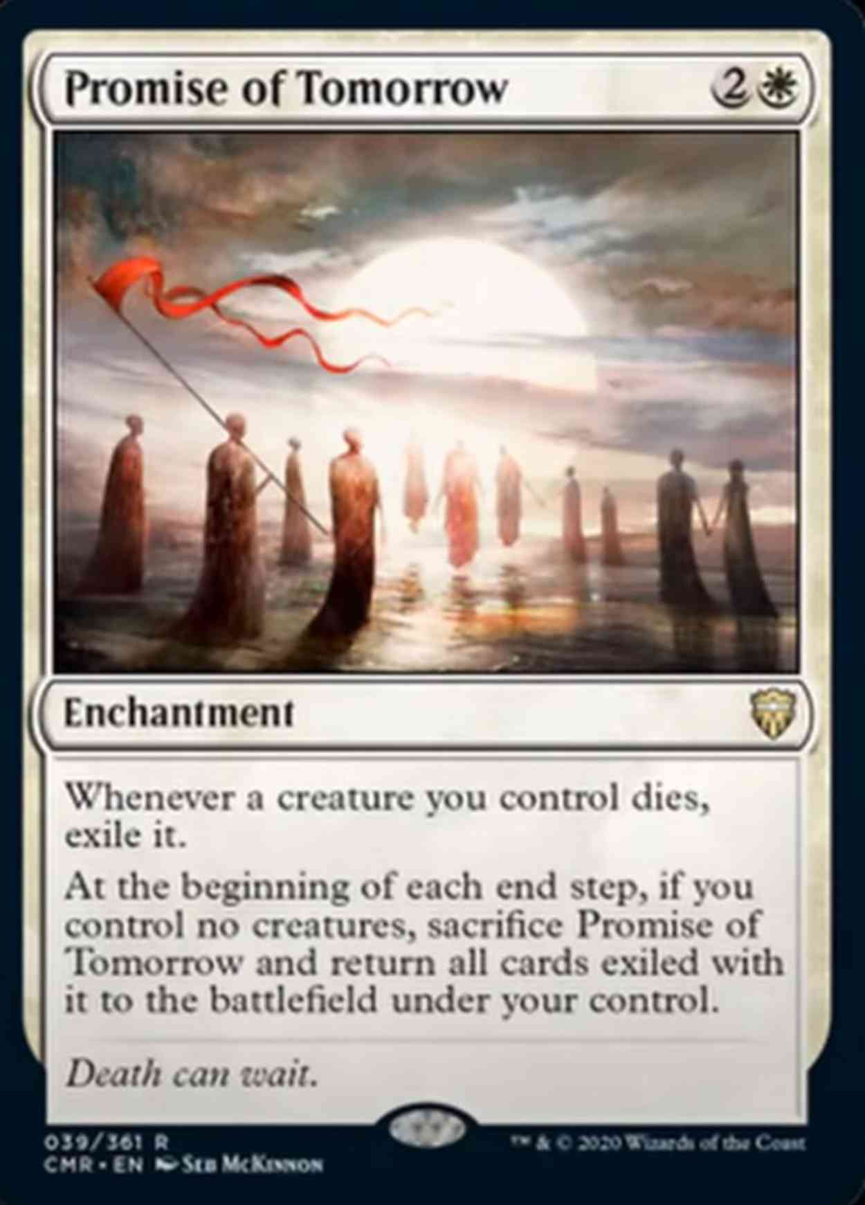 Promise of Tomorrow magic card front