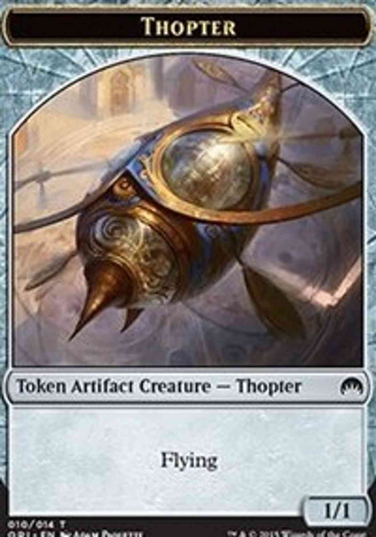 Thopter Token (Paquette) magic card front