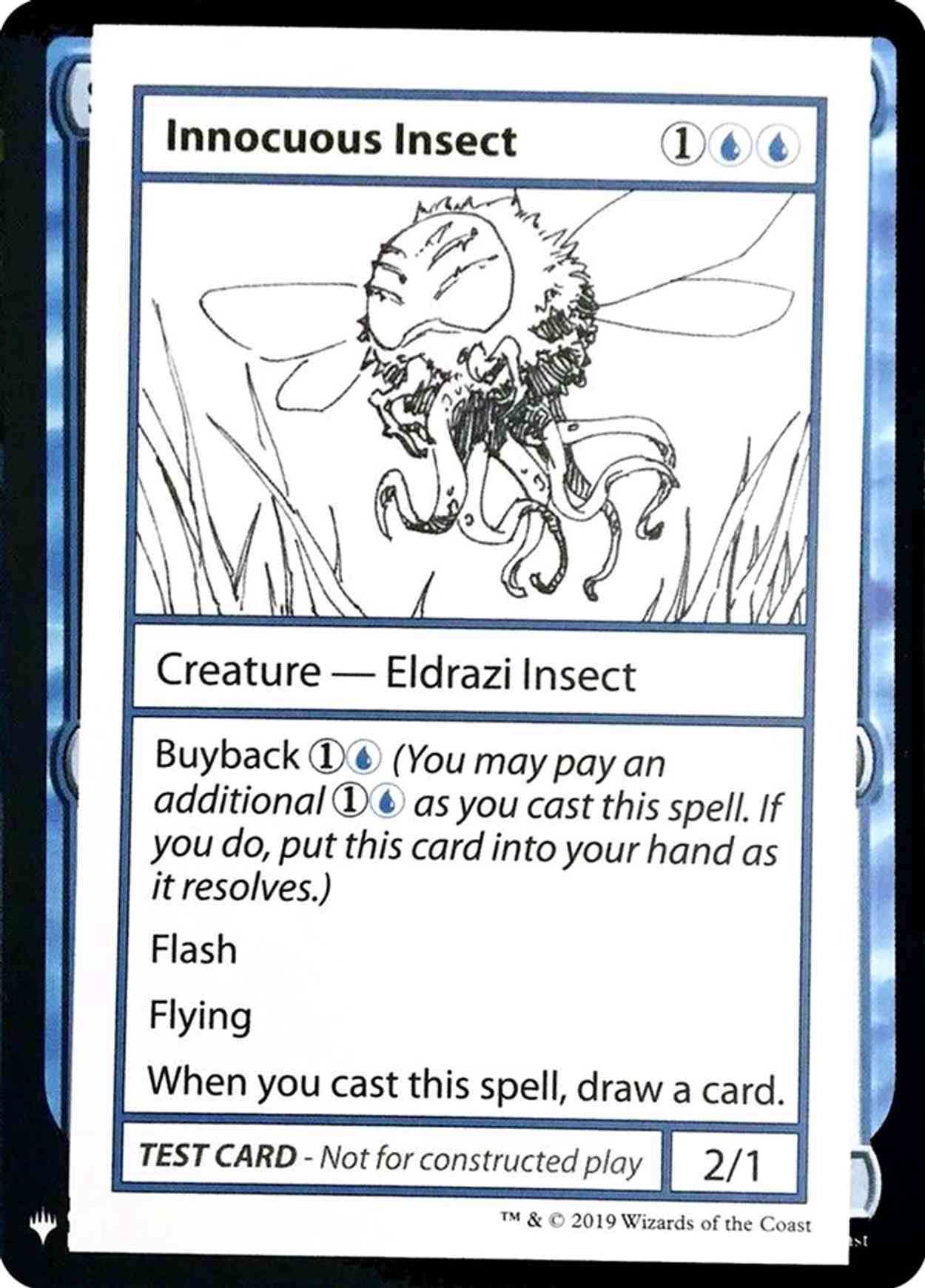 Innocuous Insect magic card front