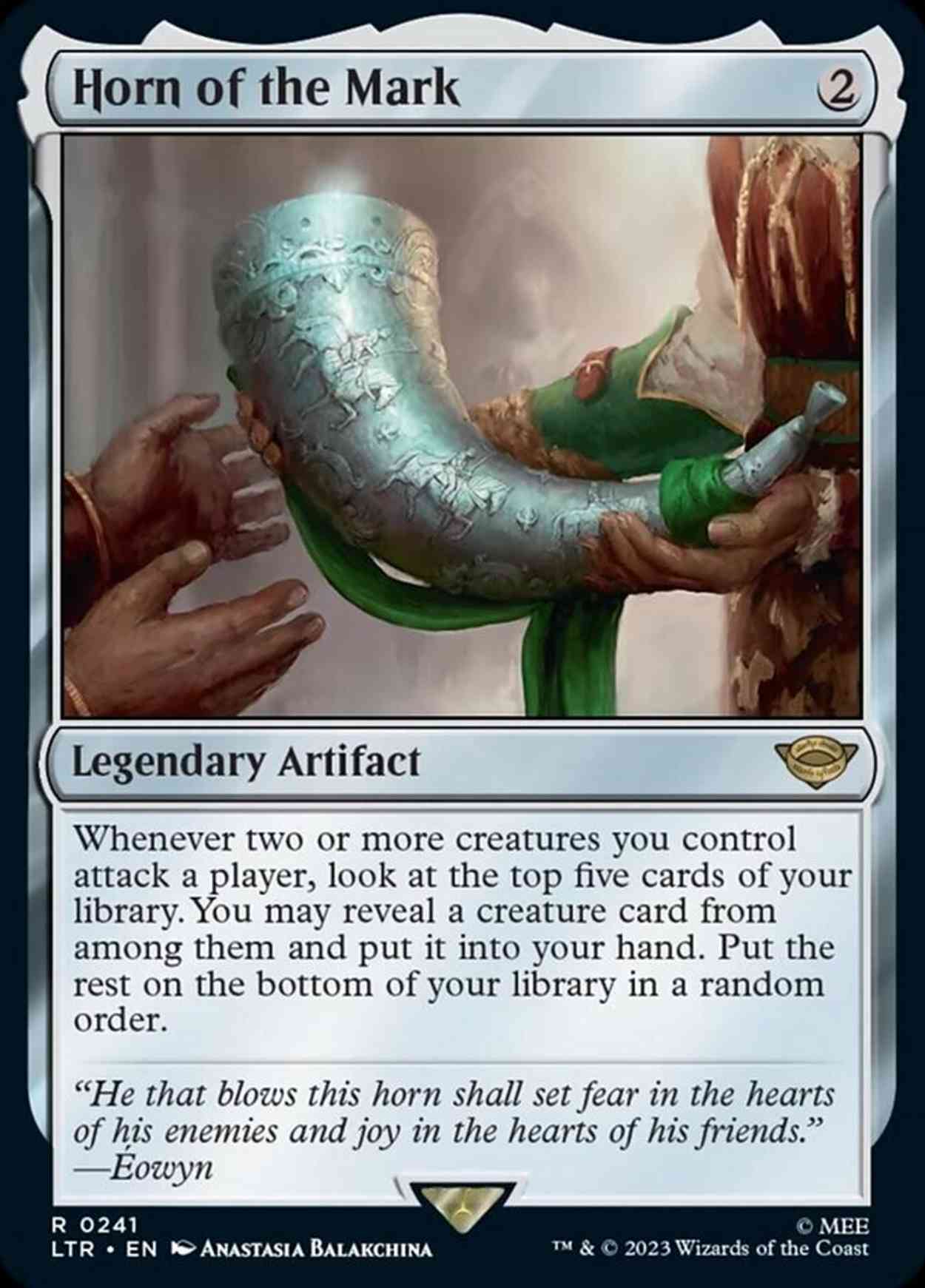 Horn of the Mark magic card front