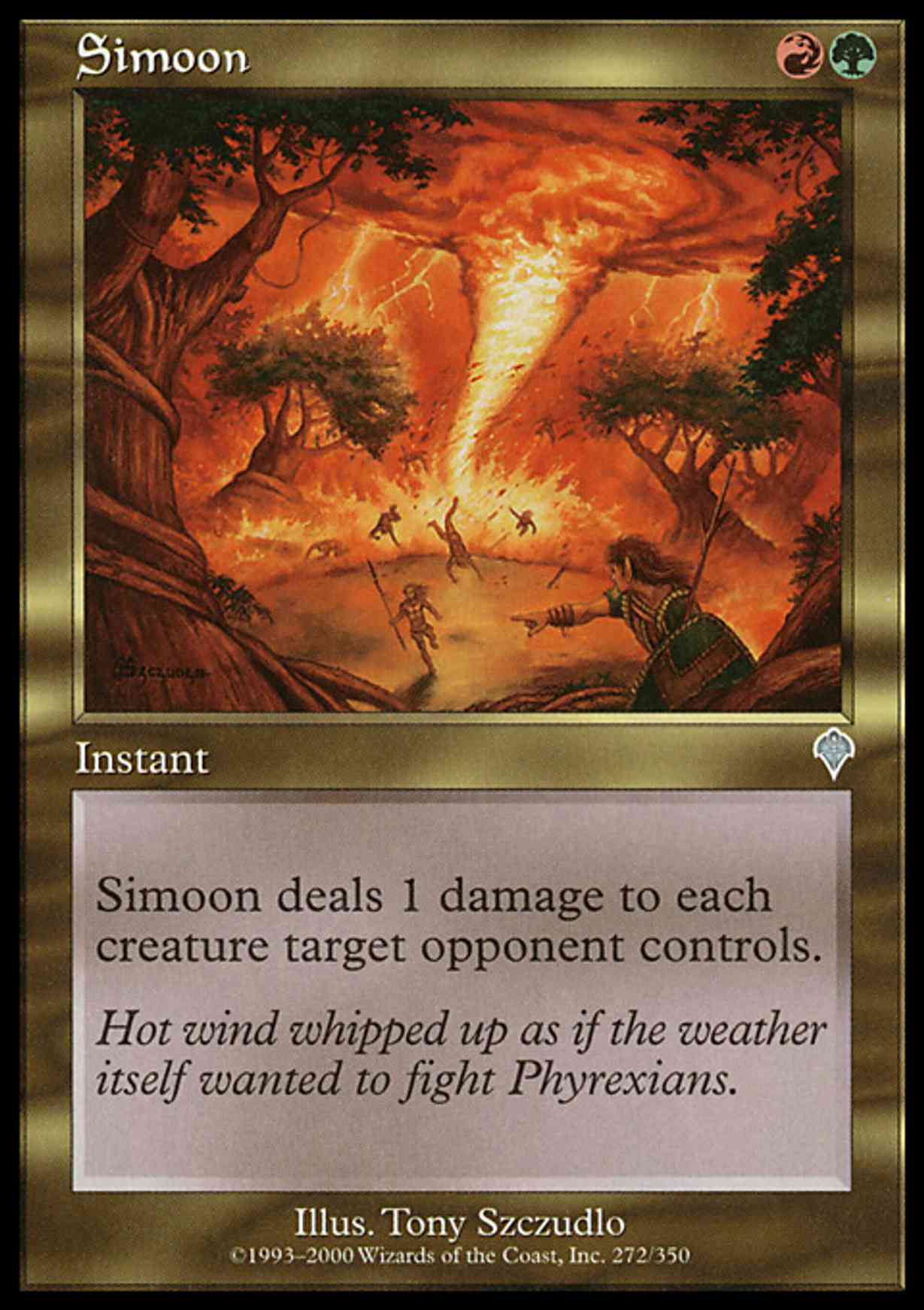 Simoon magic card front