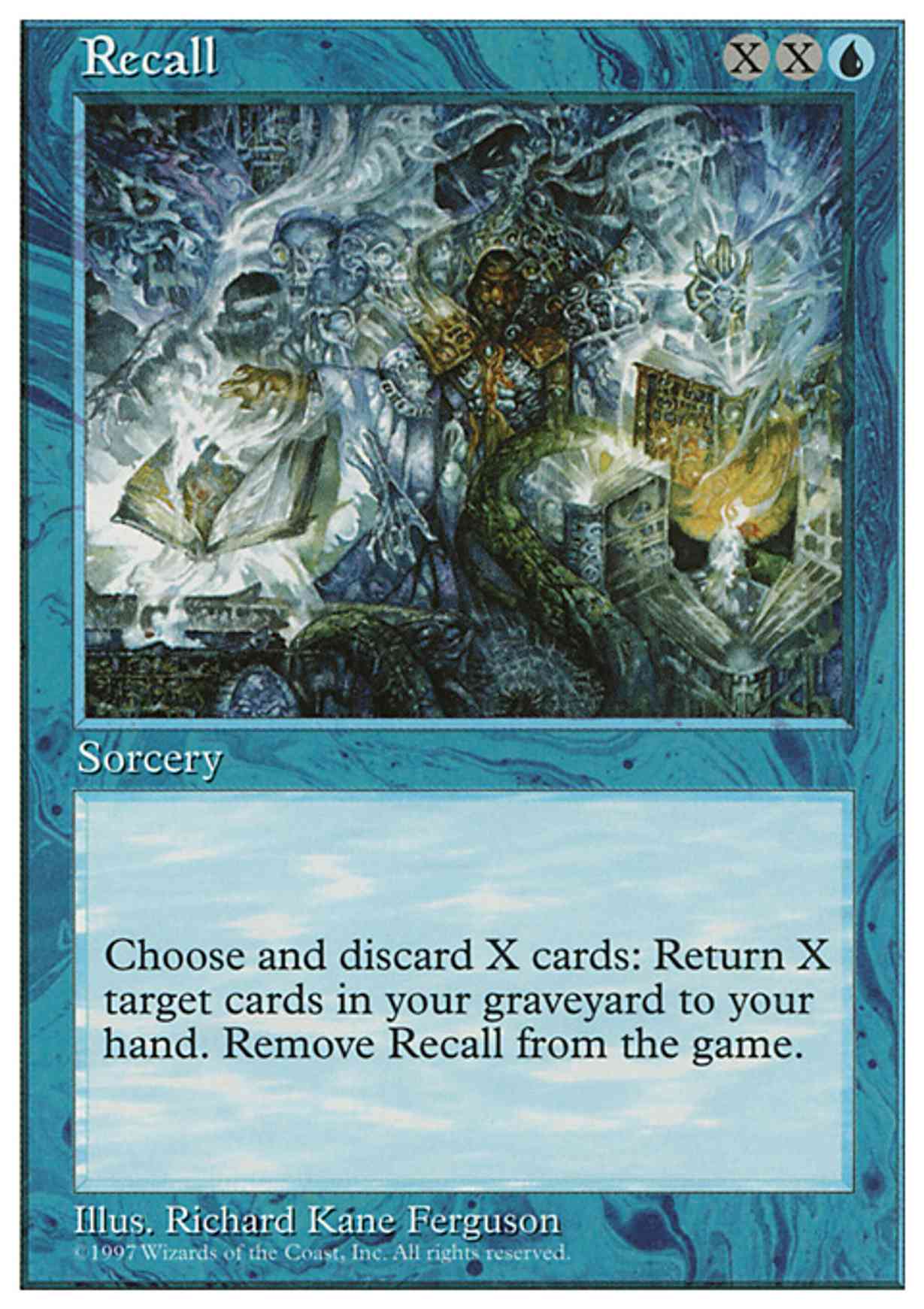 Recall magic card front
