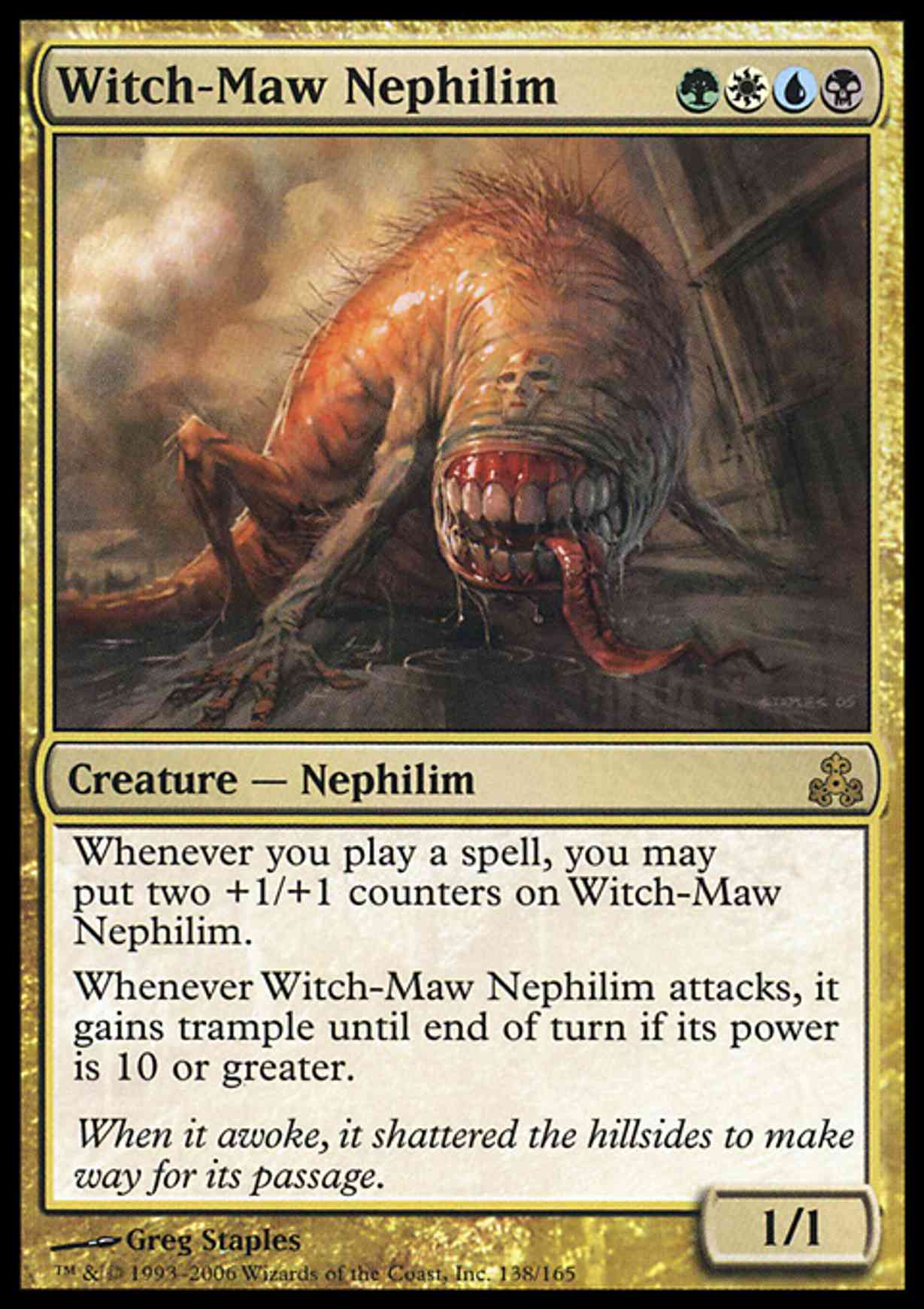 Witch-Maw Nephilim magic card front