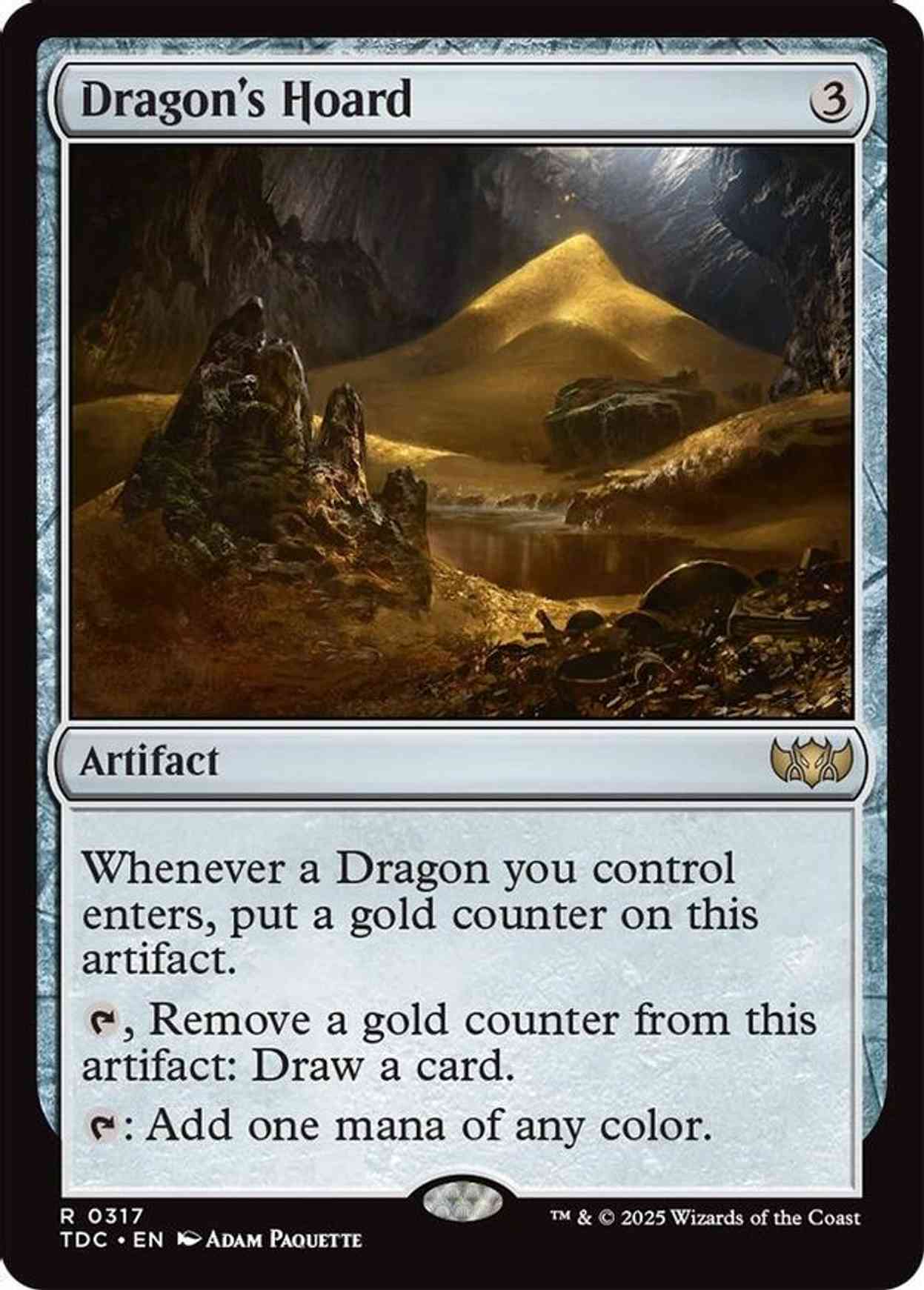 Dragon's Hoard magic card front