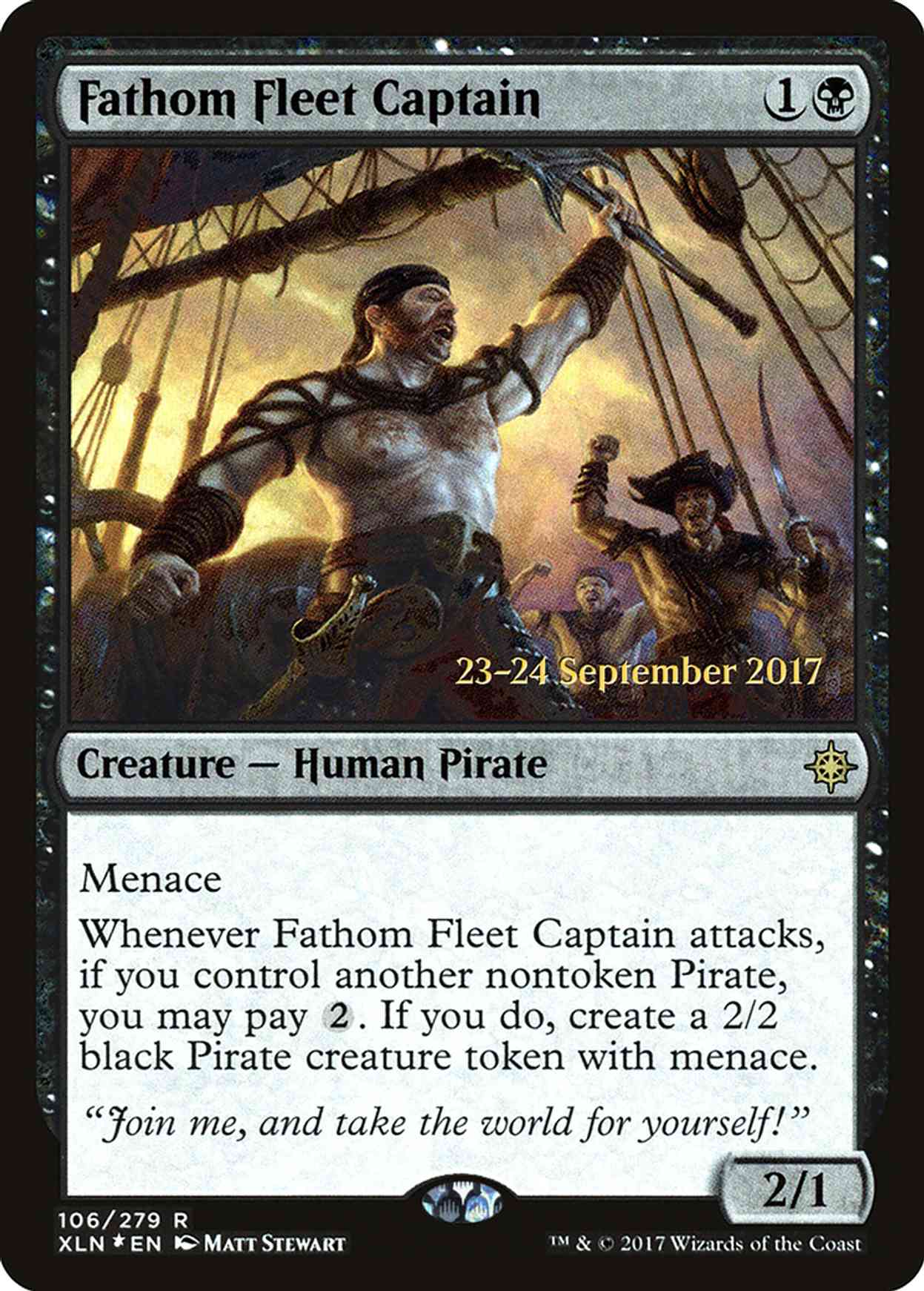 Fathom Fleet Captain magic card front