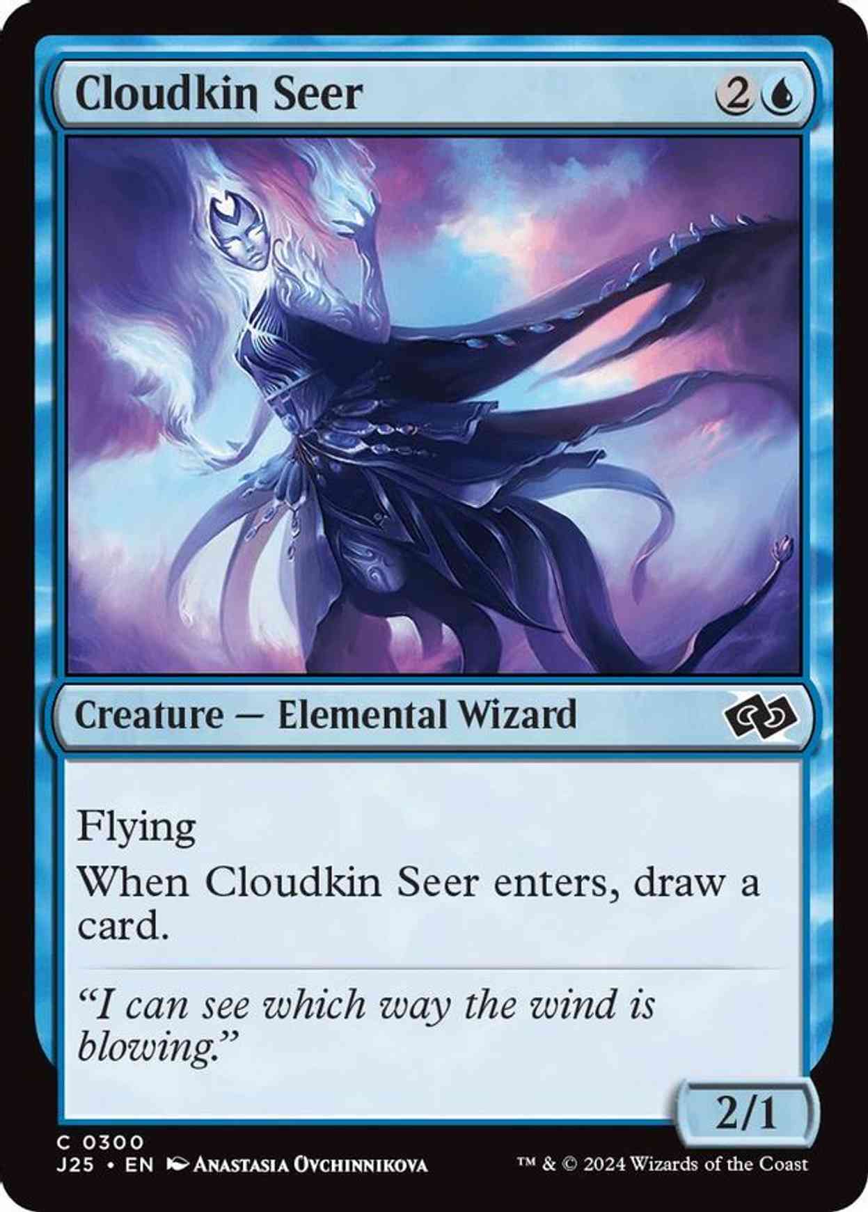 Cloudkin Seer magic card front