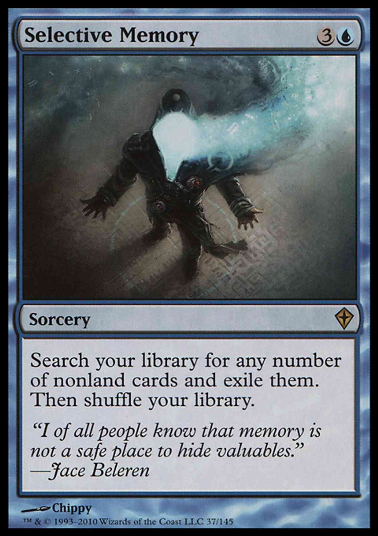 Selective Memory magic card front