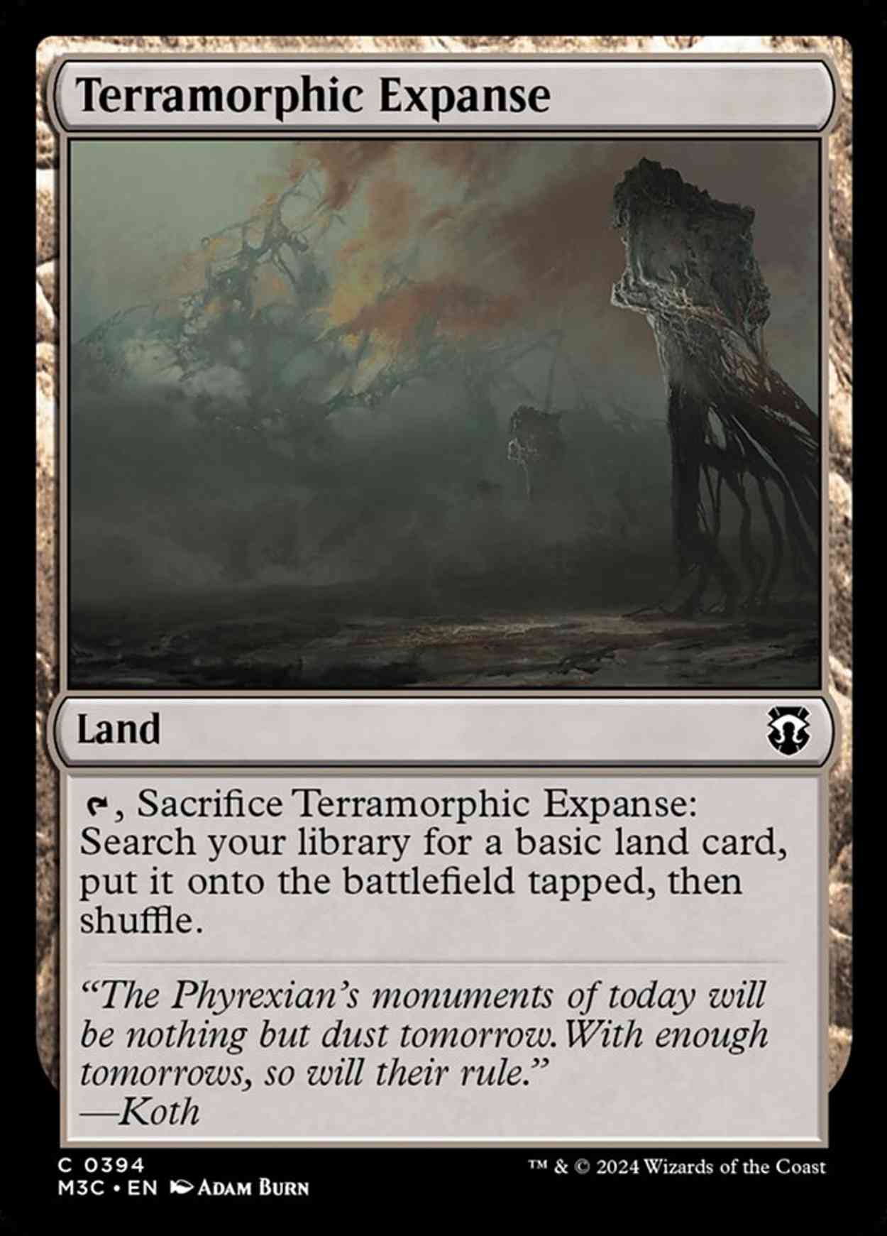 Terramorphic Expanse magic card front