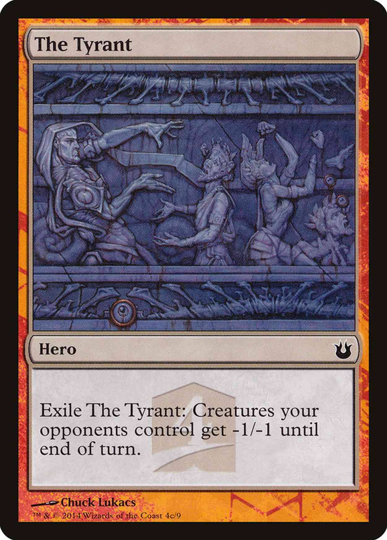 The Tyrant magic card front