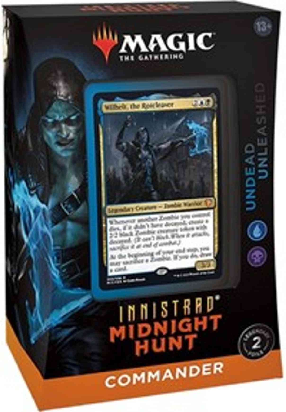 Innistrad: Midnight Hunt Commander Deck - Undead Unleashed magic card front