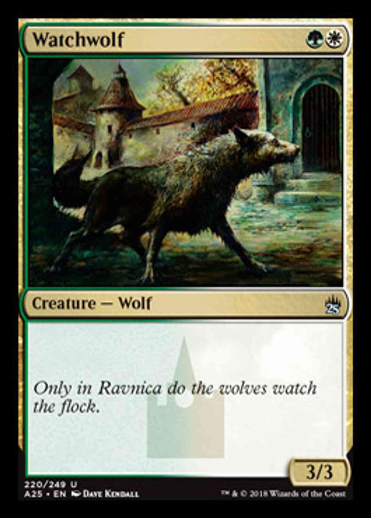 Watchwolf magic card front