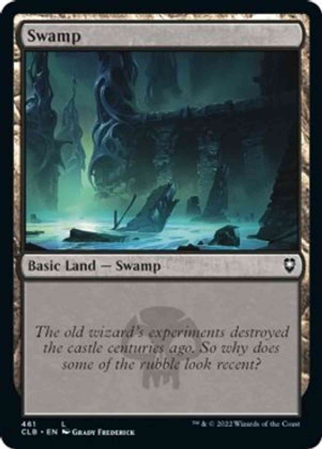 Swamp (461) magic card front