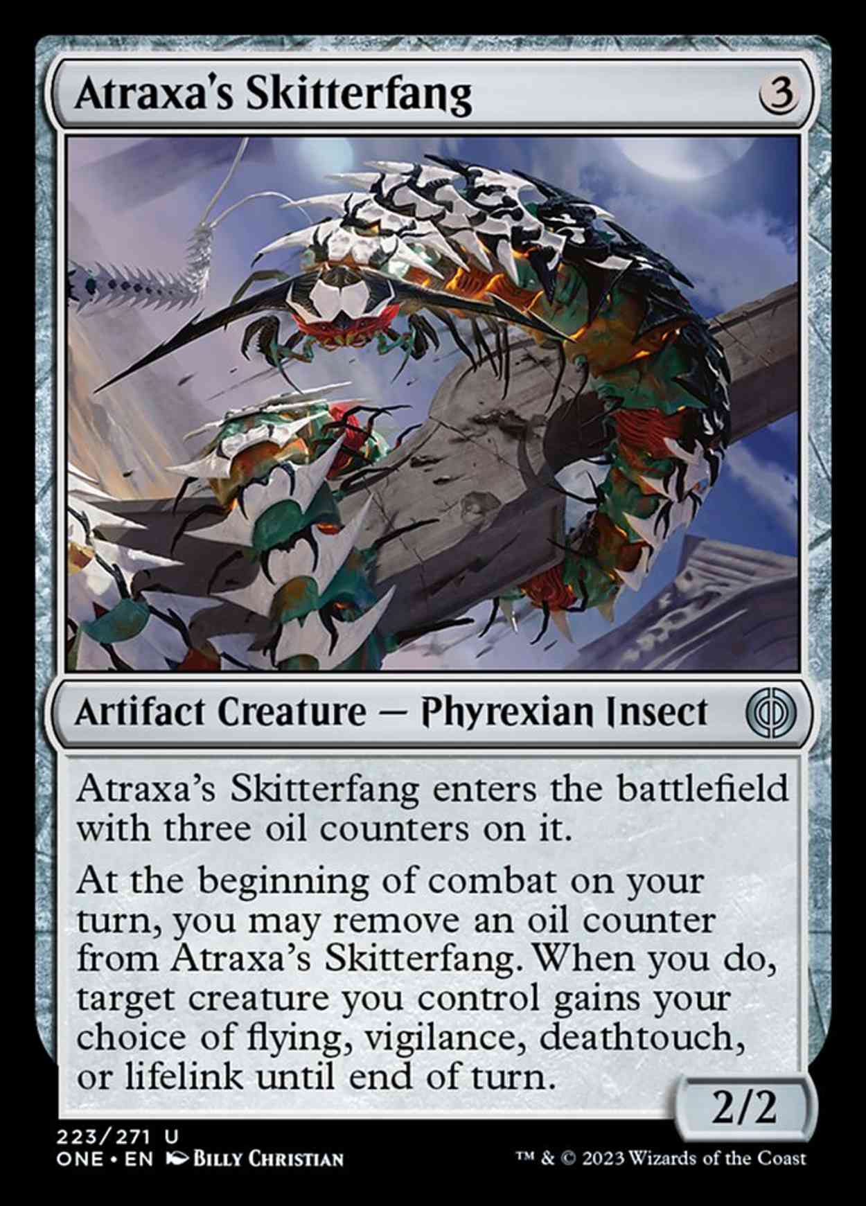 Atraxa's Skitterfang magic card front