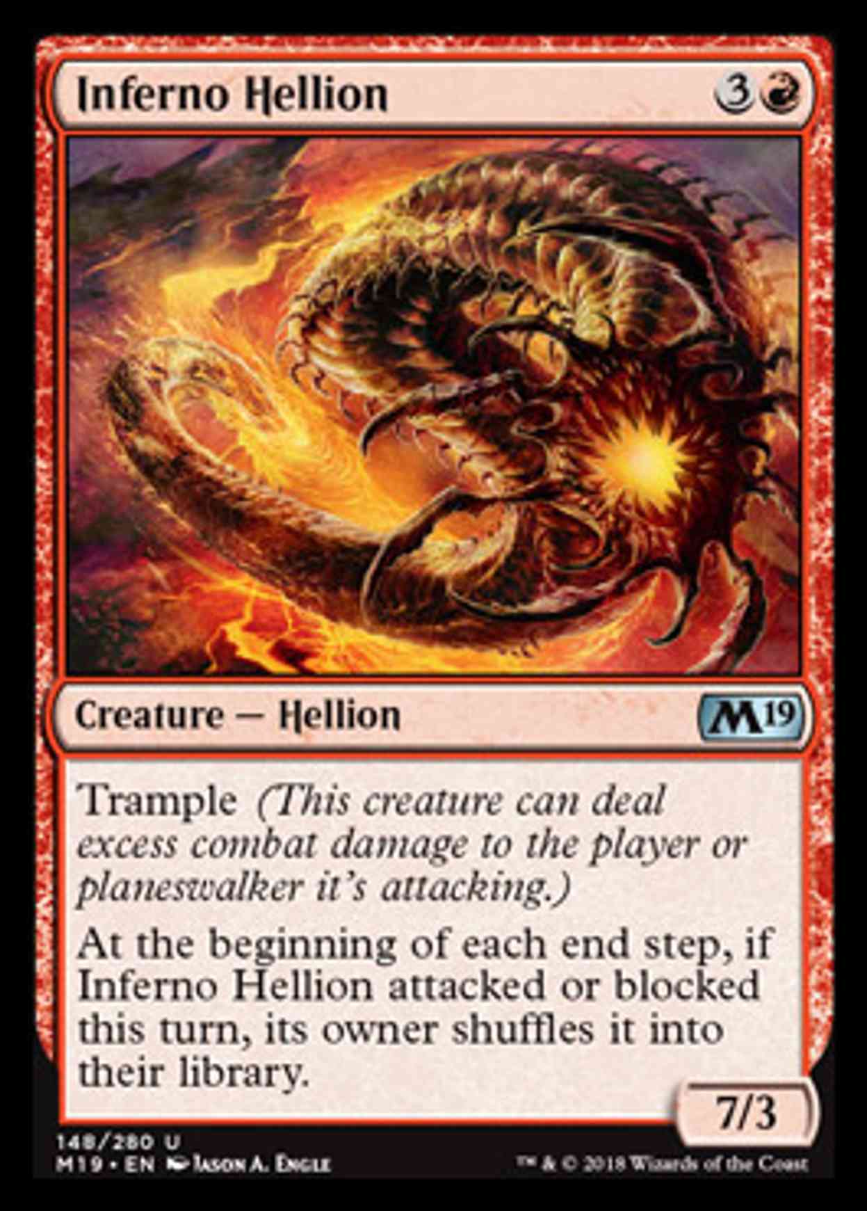 Inferno Hellion magic card front