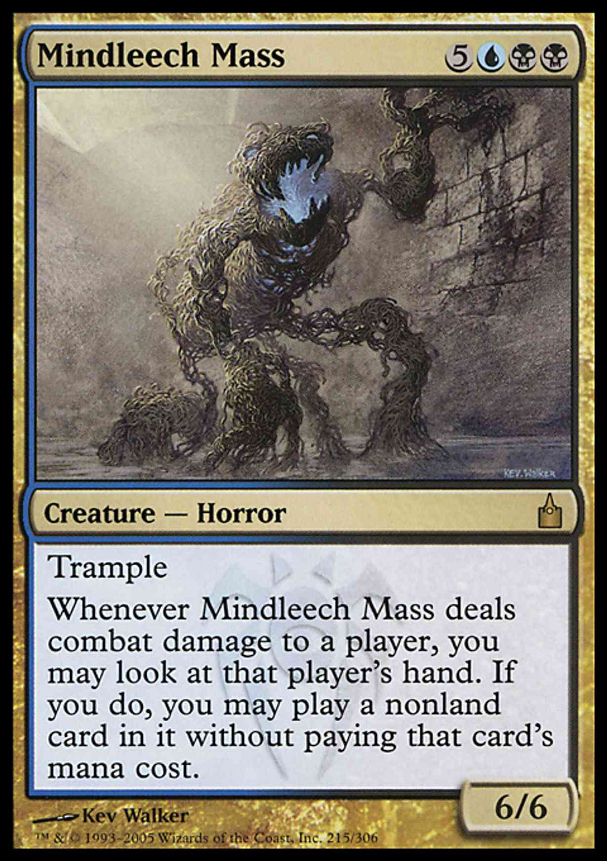 Mindleech Mass magic card front