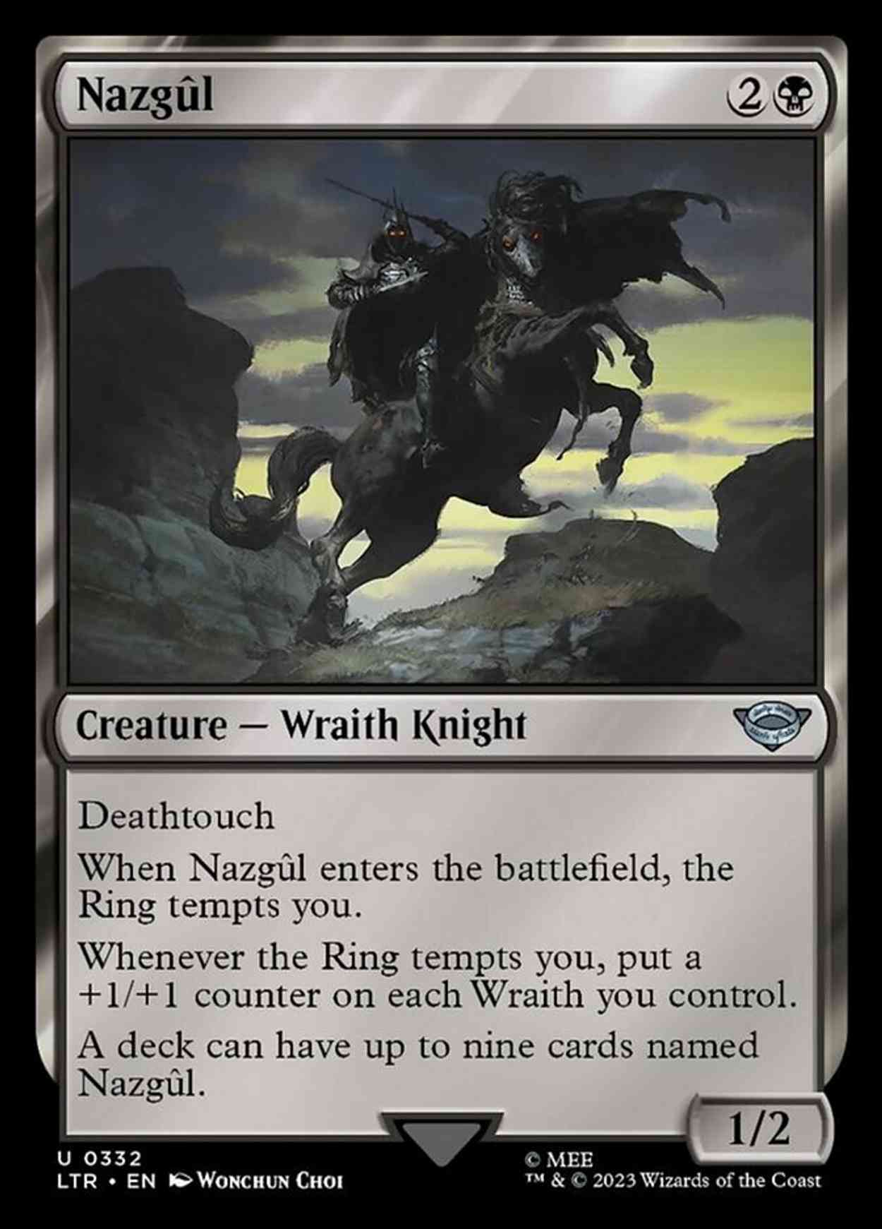 Nazgûl (0332) magic card front