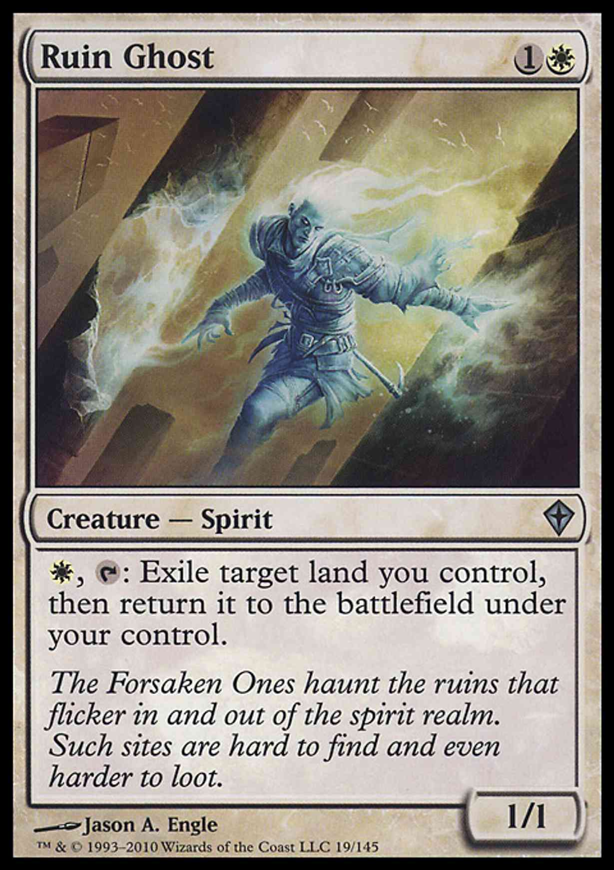 Ruin Ghost magic card front
