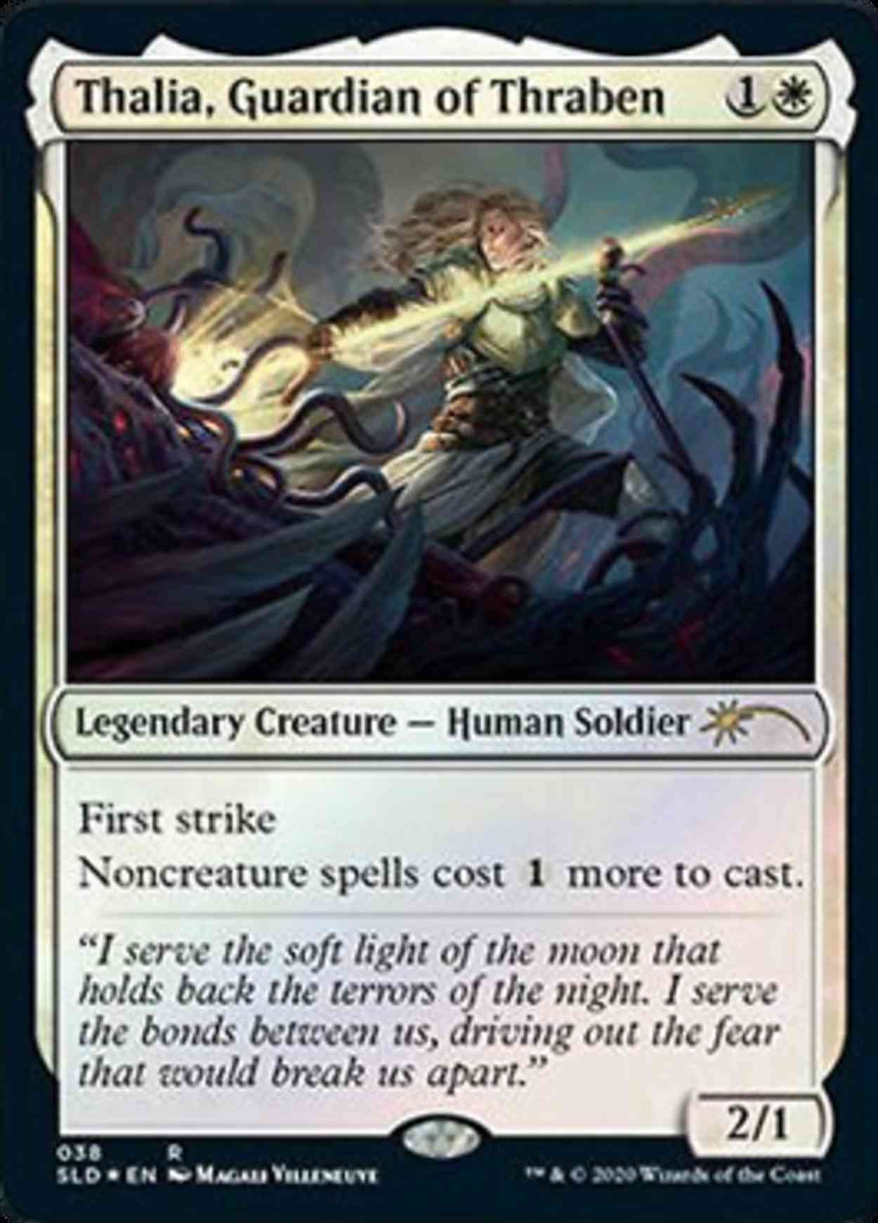 Thalia, Guardian of Thraben (38) magic card front