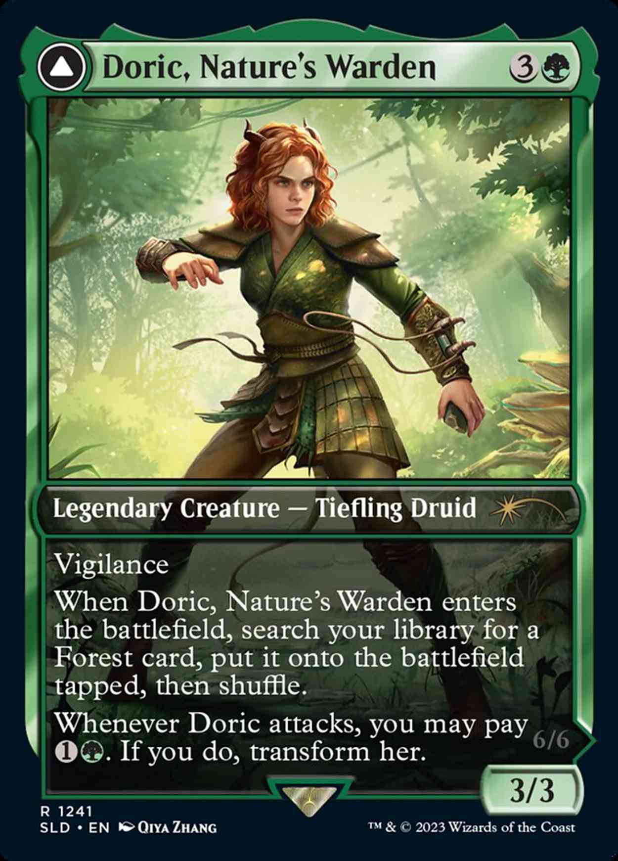 Doric, Nature's Warden magic card front