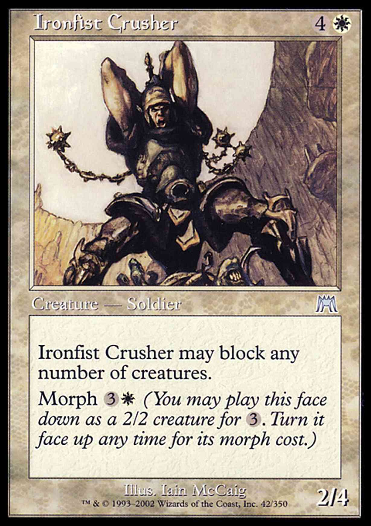 Ironfist Crusher magic card front