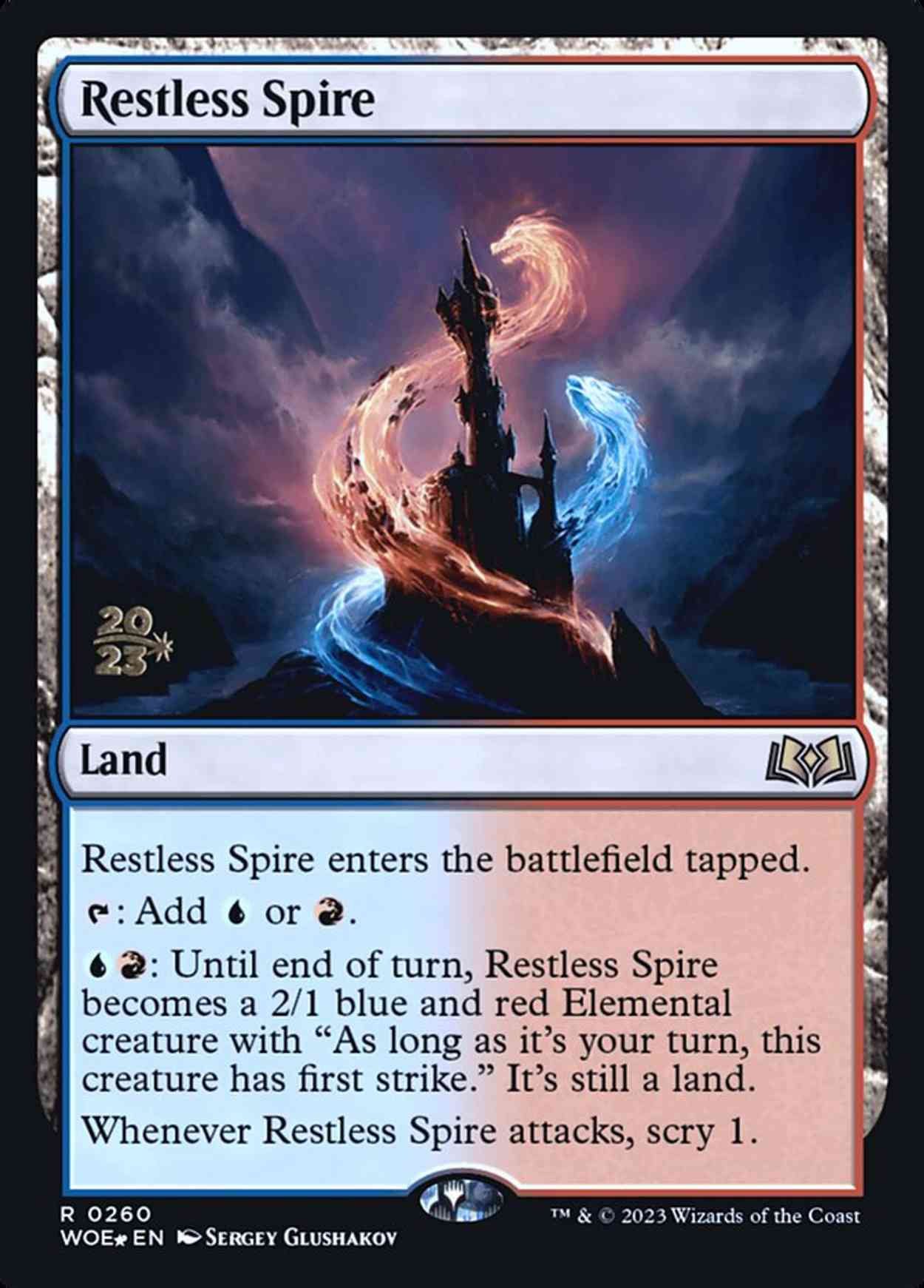 Restless Spire magic card front