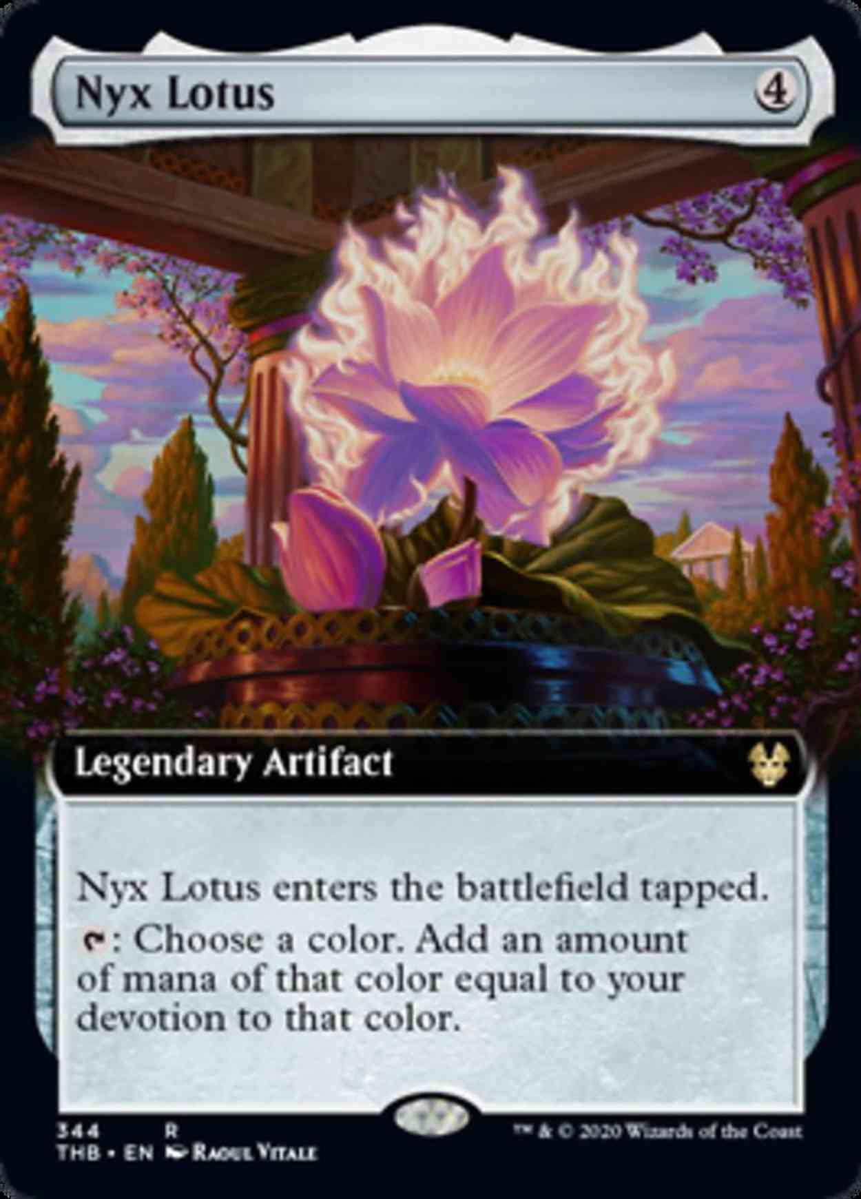 Nyx Lotus (Extended Art) magic card front