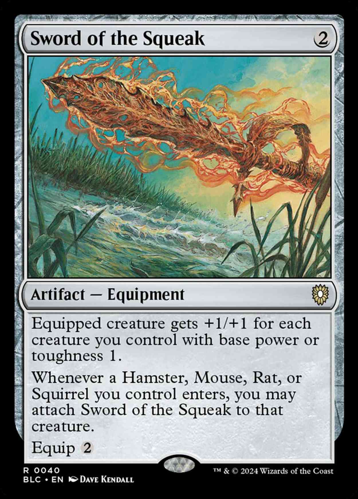 Sword of the Squeak magic card front