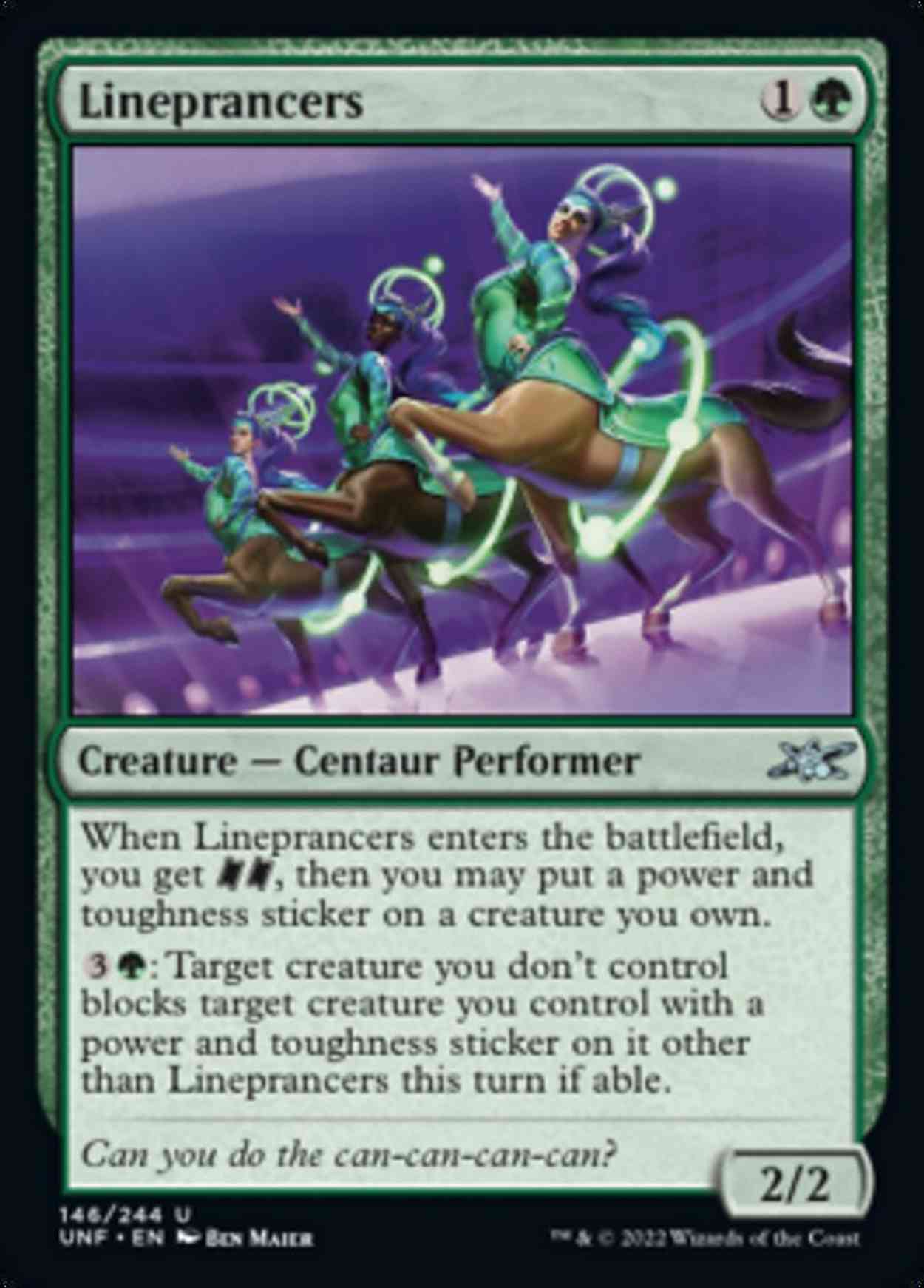 Lineprancers magic card front