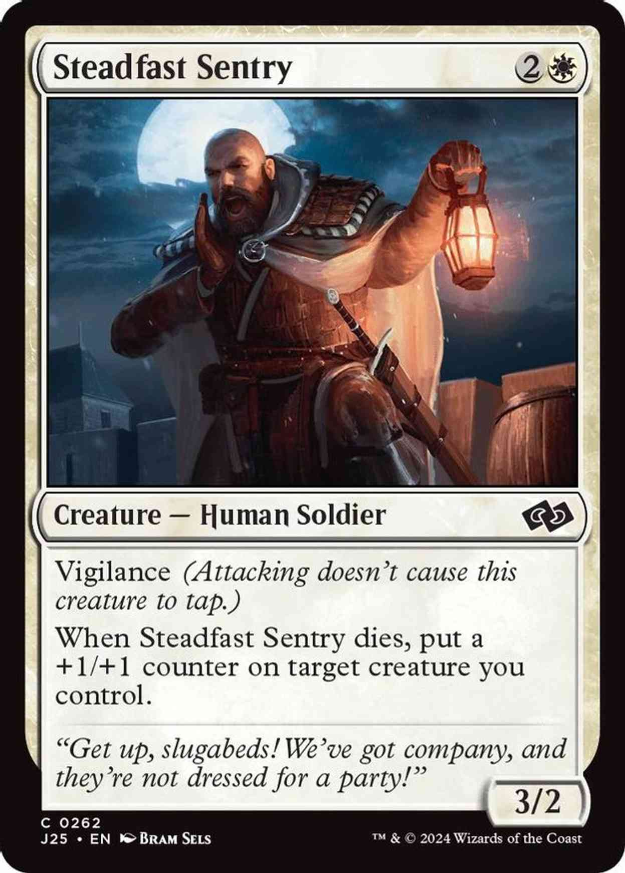 Steadfast Sentry magic card front