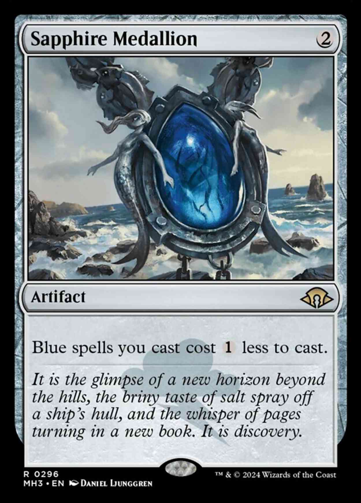 Sapphire Medallion magic card front