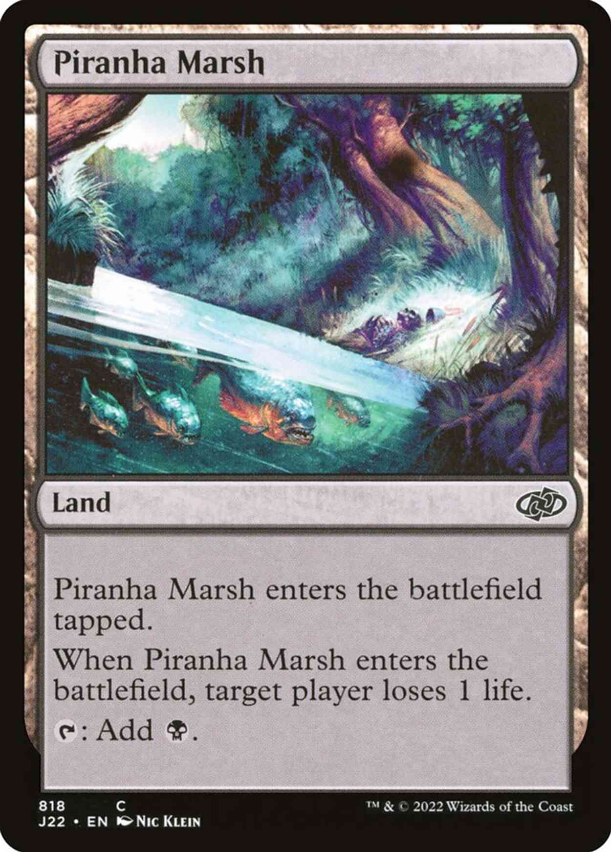 Piranha Marsh magic card front