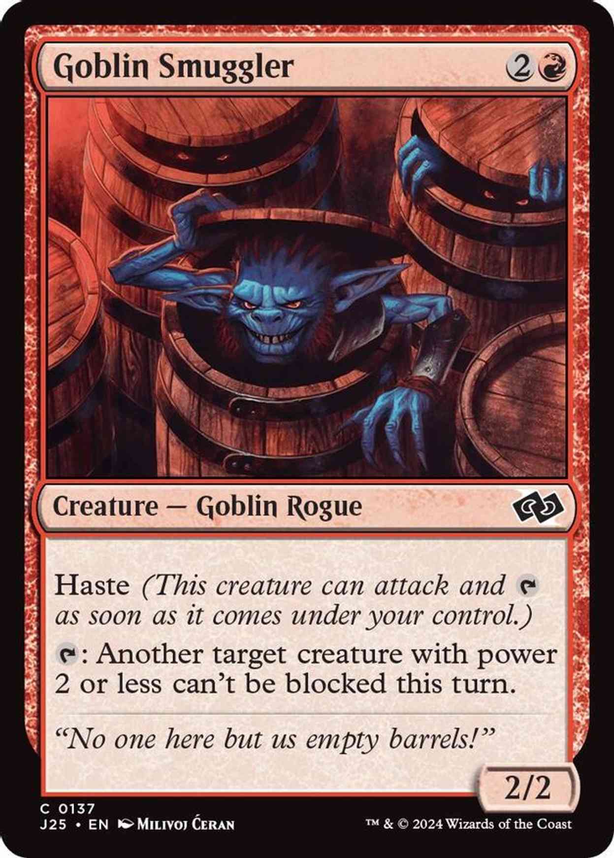 Goblin Smuggler magic card front