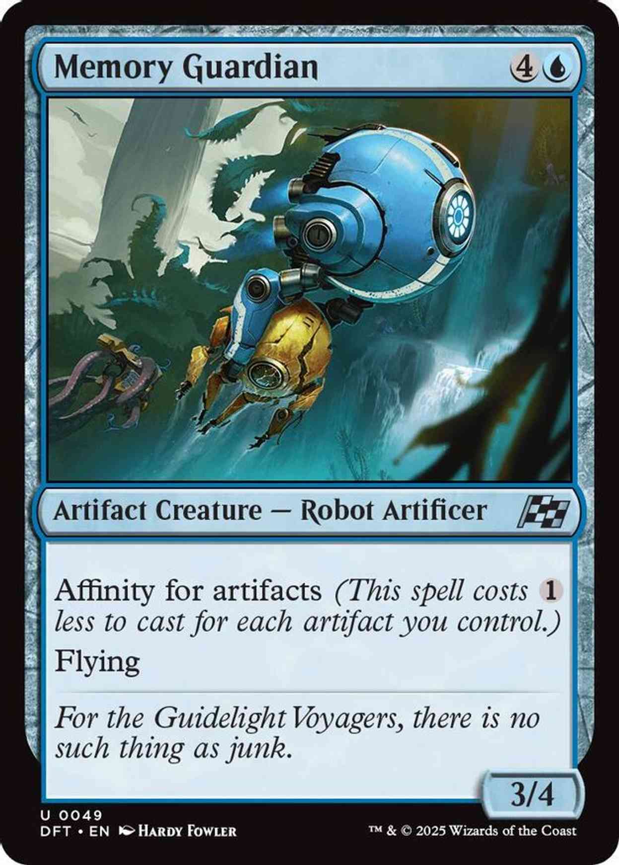 Memory Guardian magic card front
