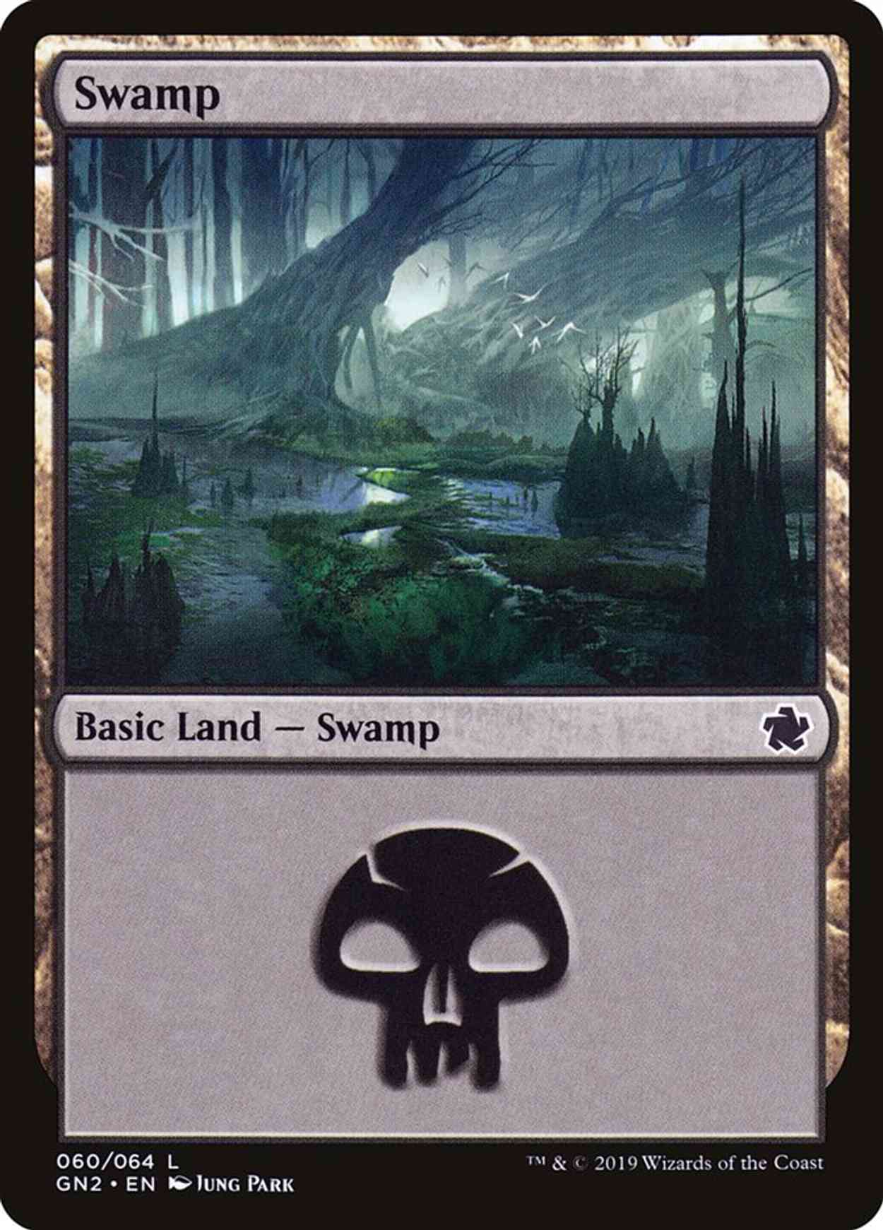 Swamp (60) magic card front