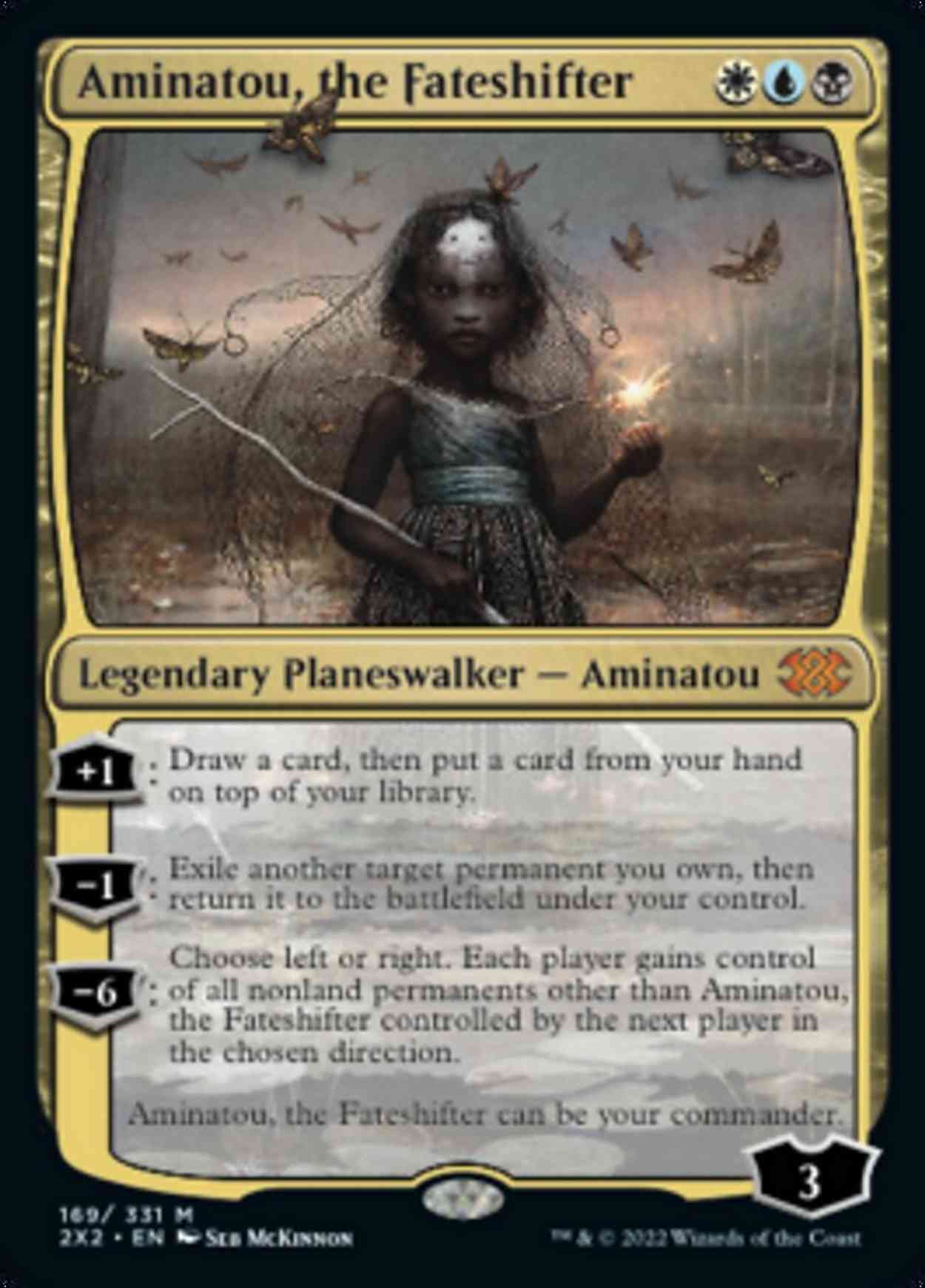 Aminatou, the Fateshifter magic card front