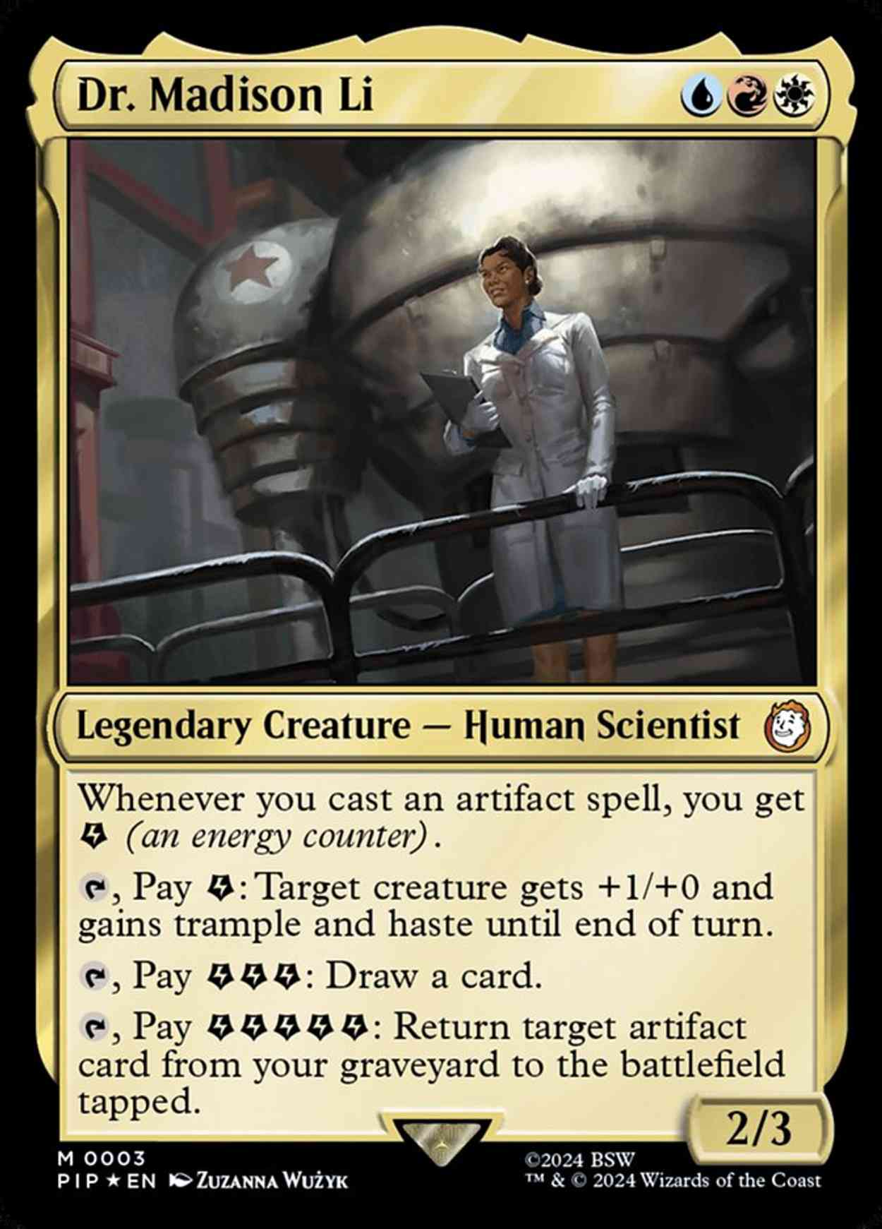 Dr. Madison Li magic card front