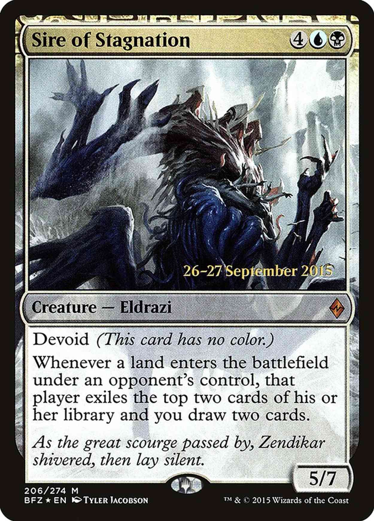 Sire of Stagnation magic card front