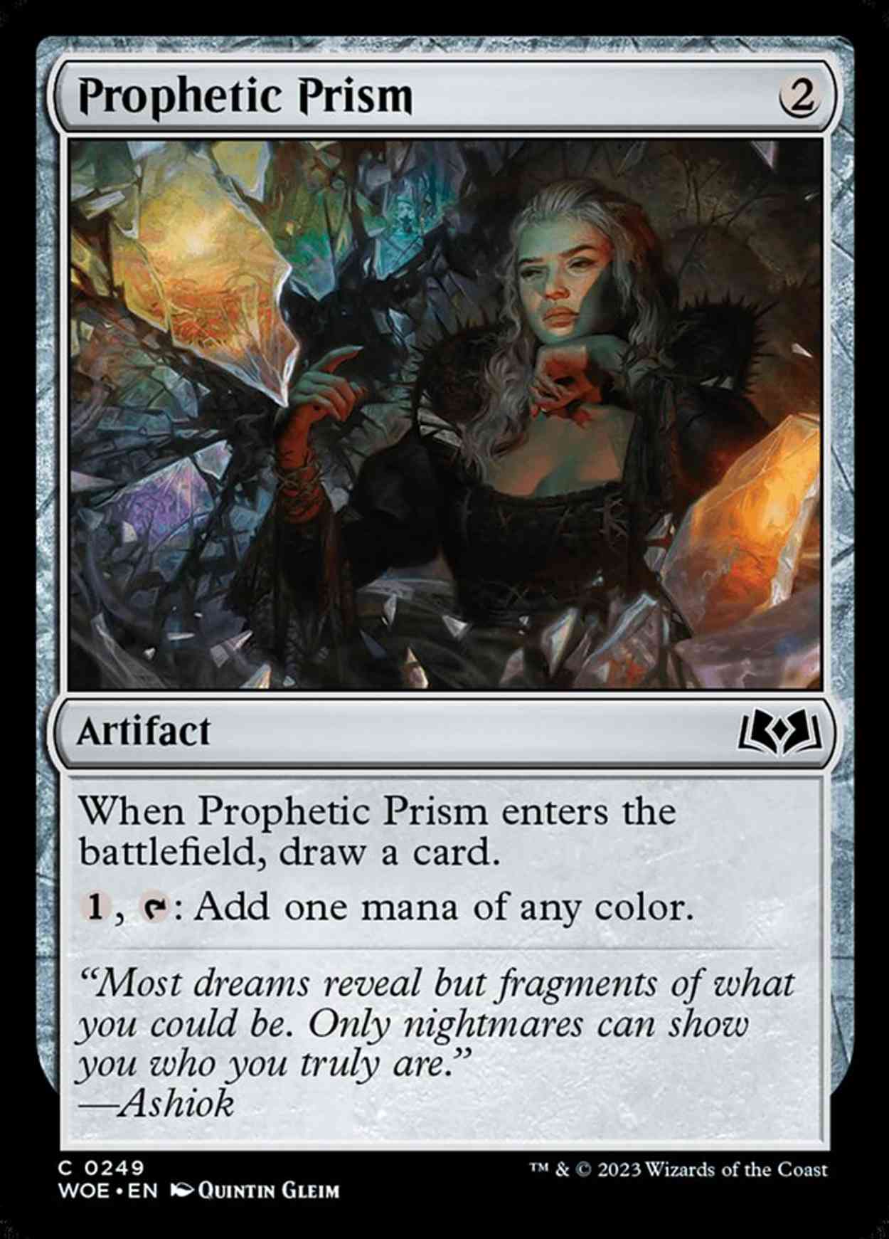 Prophetic Prism magic card front