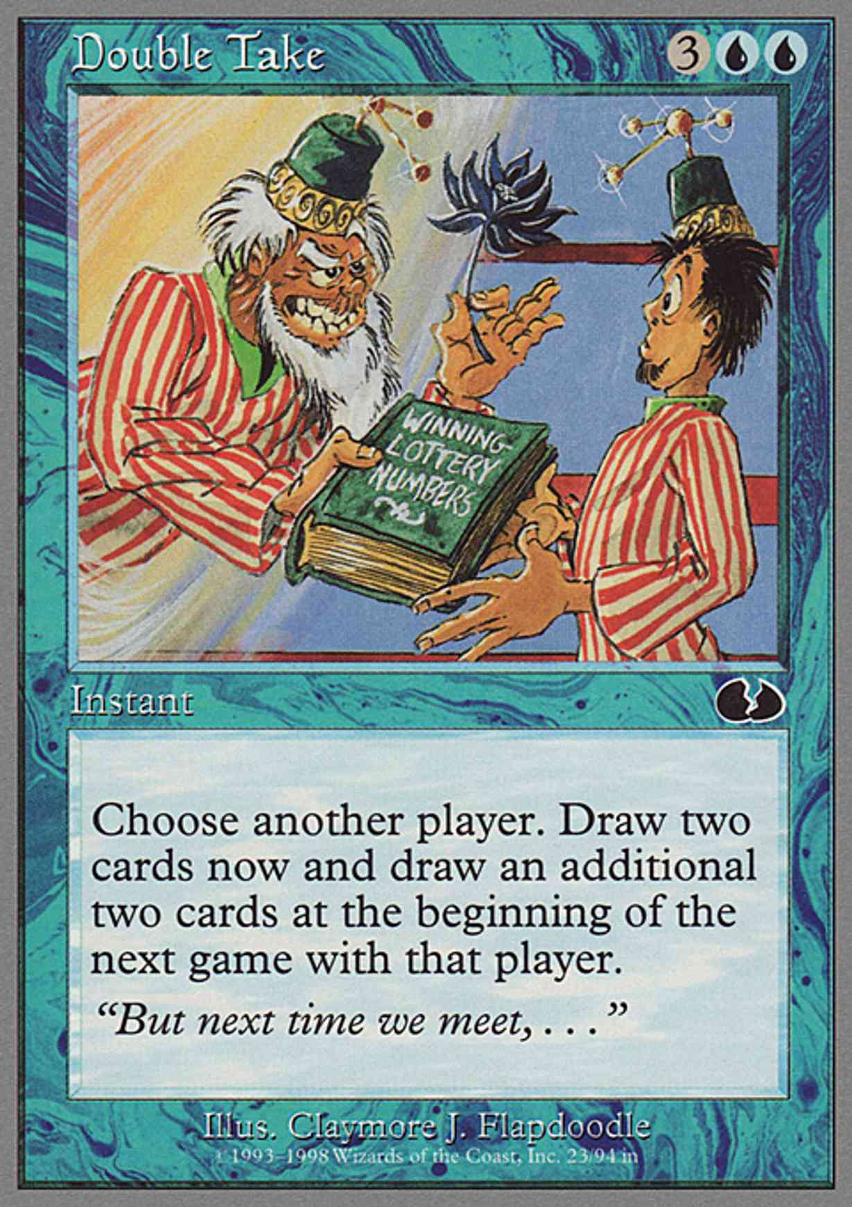 Double Take magic card front