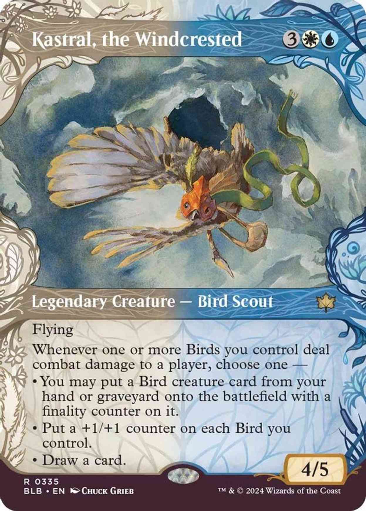 Kastral, the Windcrested (Showcase) magic card front