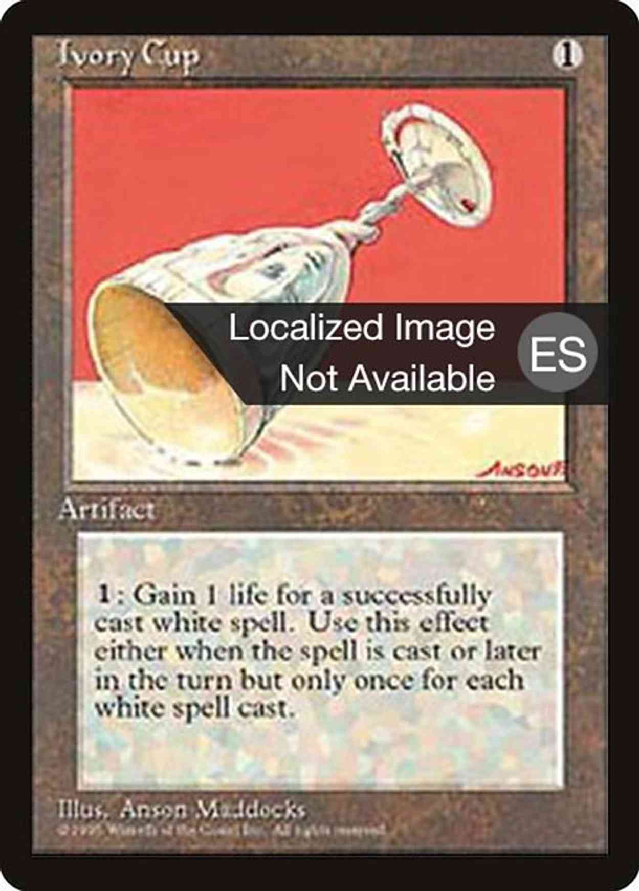 Ivory Cup magic card front