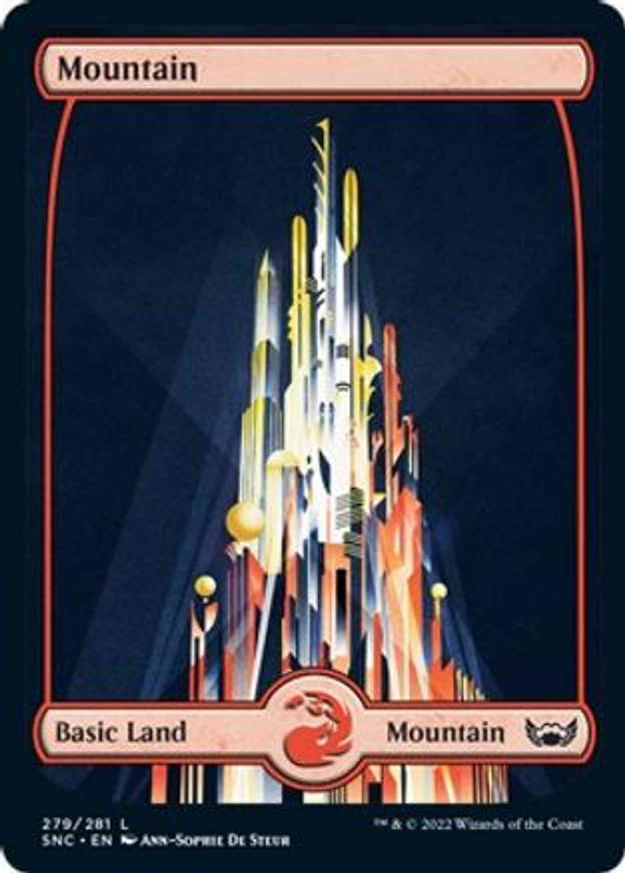 Mountain (279) magic card front