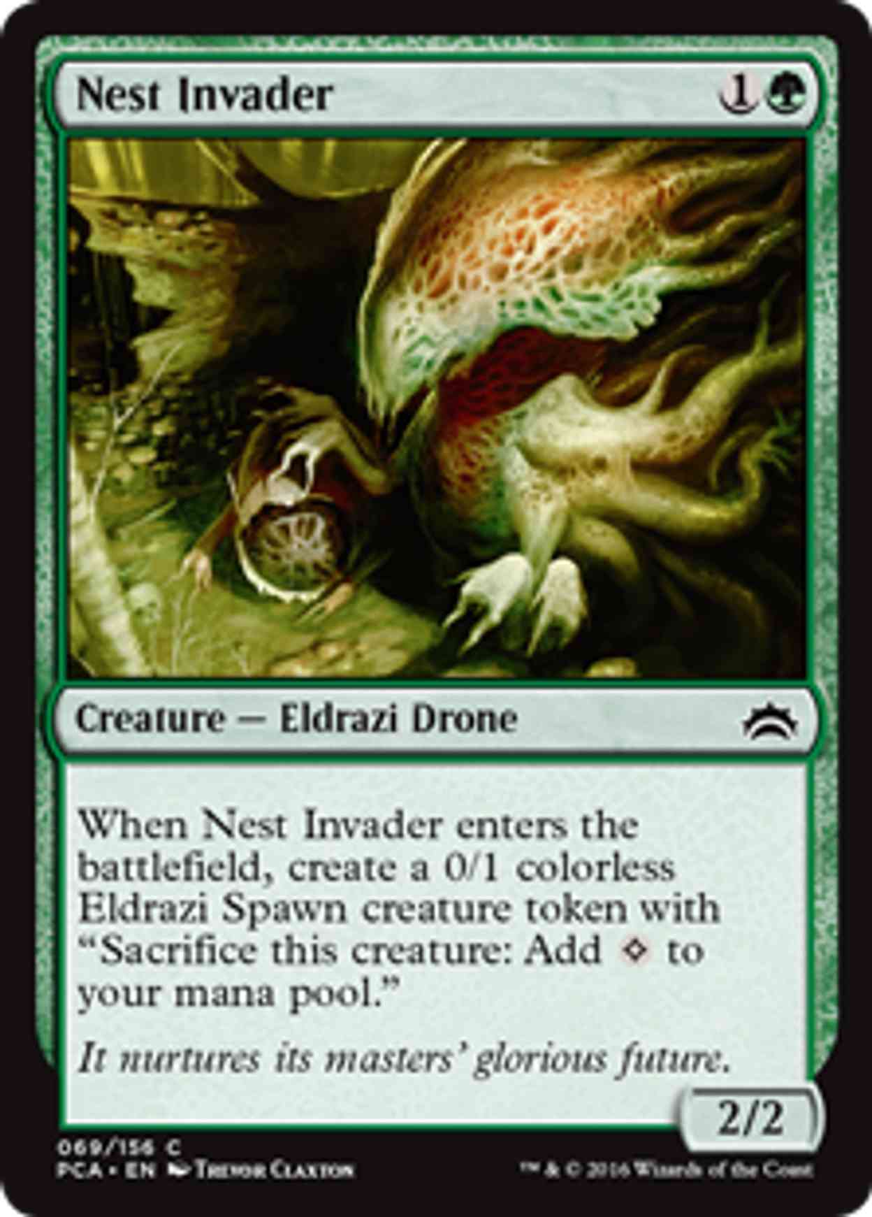 Nest Invader magic card front
