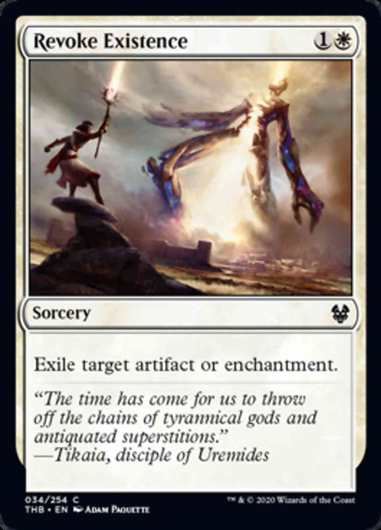 Revoke Existence magic card front